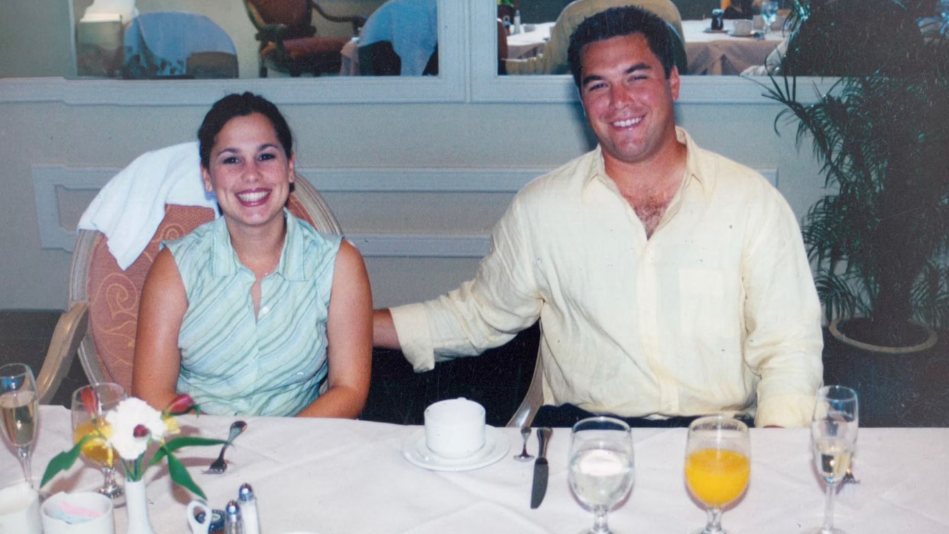 Scott and Laci Peterson from American Murder: Laci Peterson | Image Source: Netflix