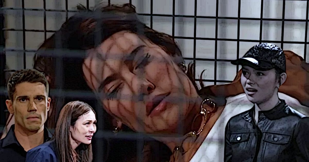 Luna imprisons Steffy in a cage