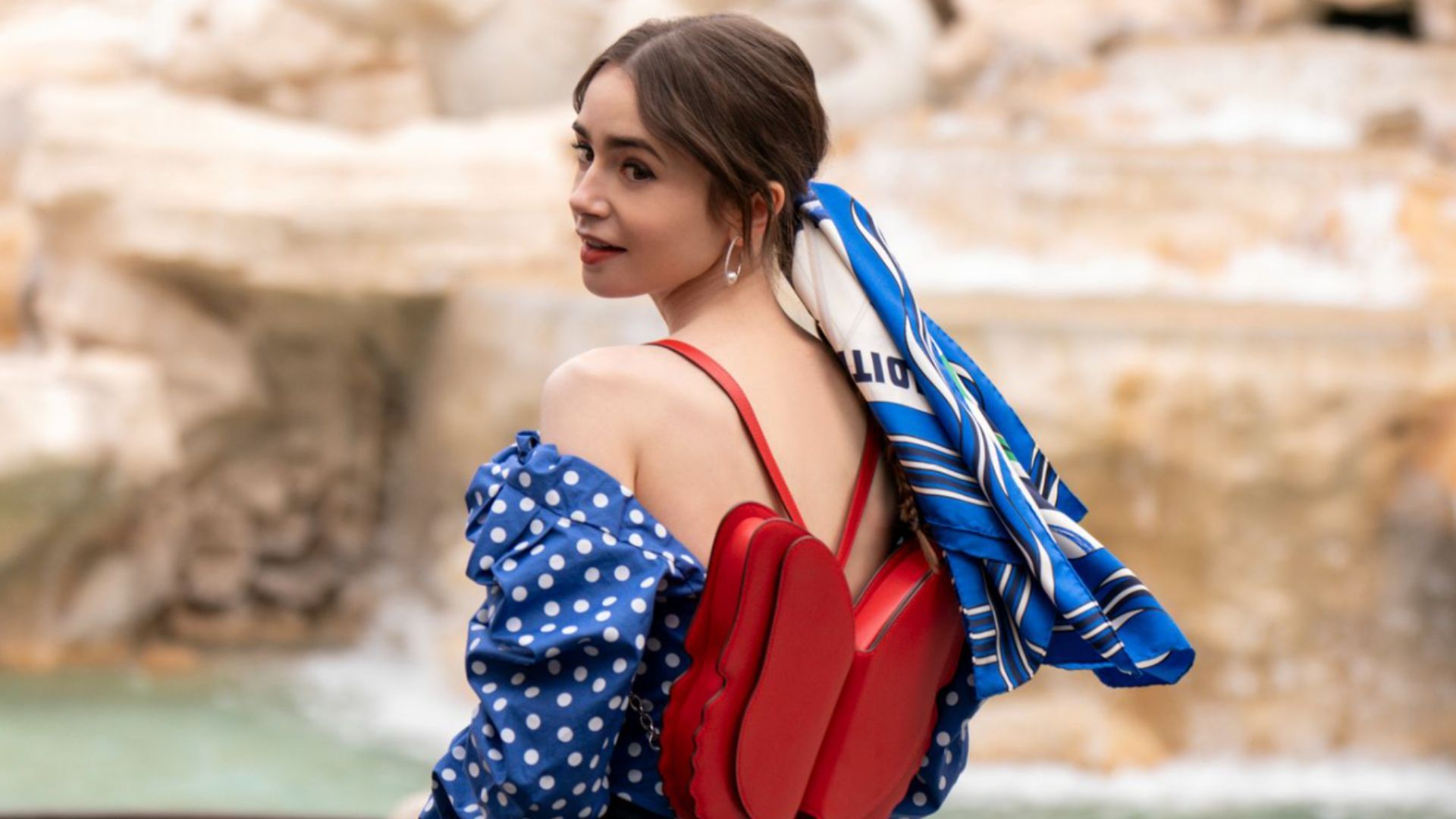 Lily Collins in Emily in Paris | Image Source: Netflix