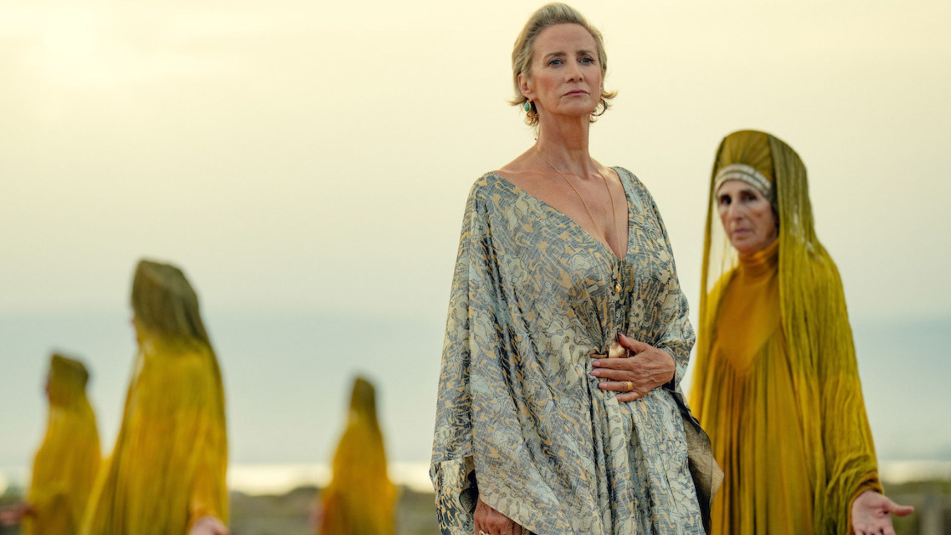 Janet McTeer as Hera (Image via Netflix)