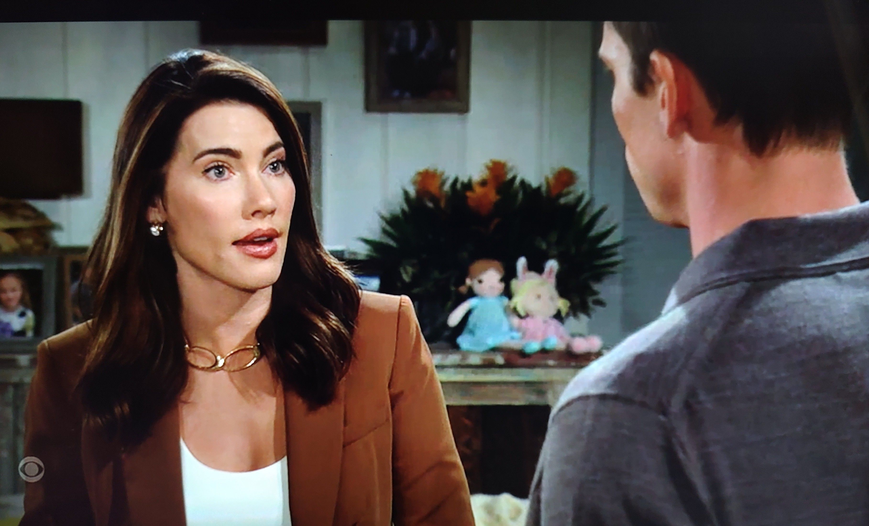 Steffy lashes out at Finn for being too kind and too caring.