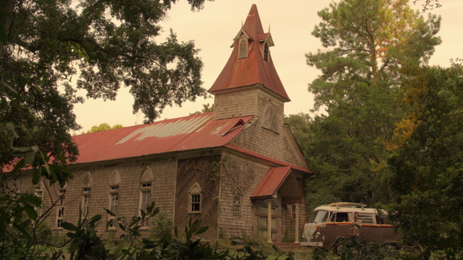 The Bell Tower in Outer Banks | Image Source: Netflix