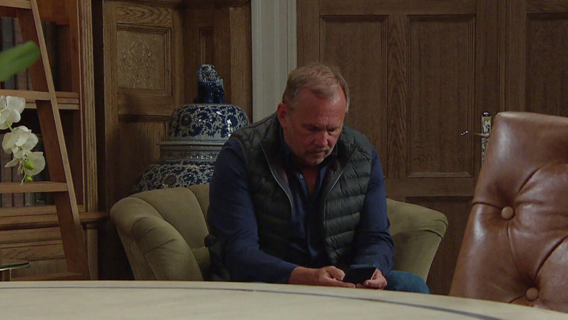 Will worries that his relationship with Kim is over on Emmerdale | Image Source: ITV