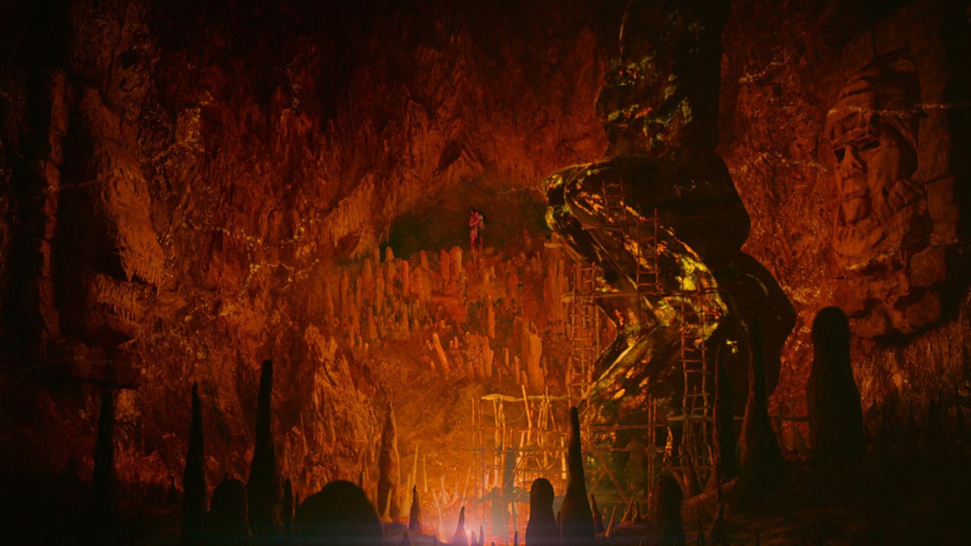 The El Dorado Cave from Season 3 of Outer Banks | Image Source: Netflix