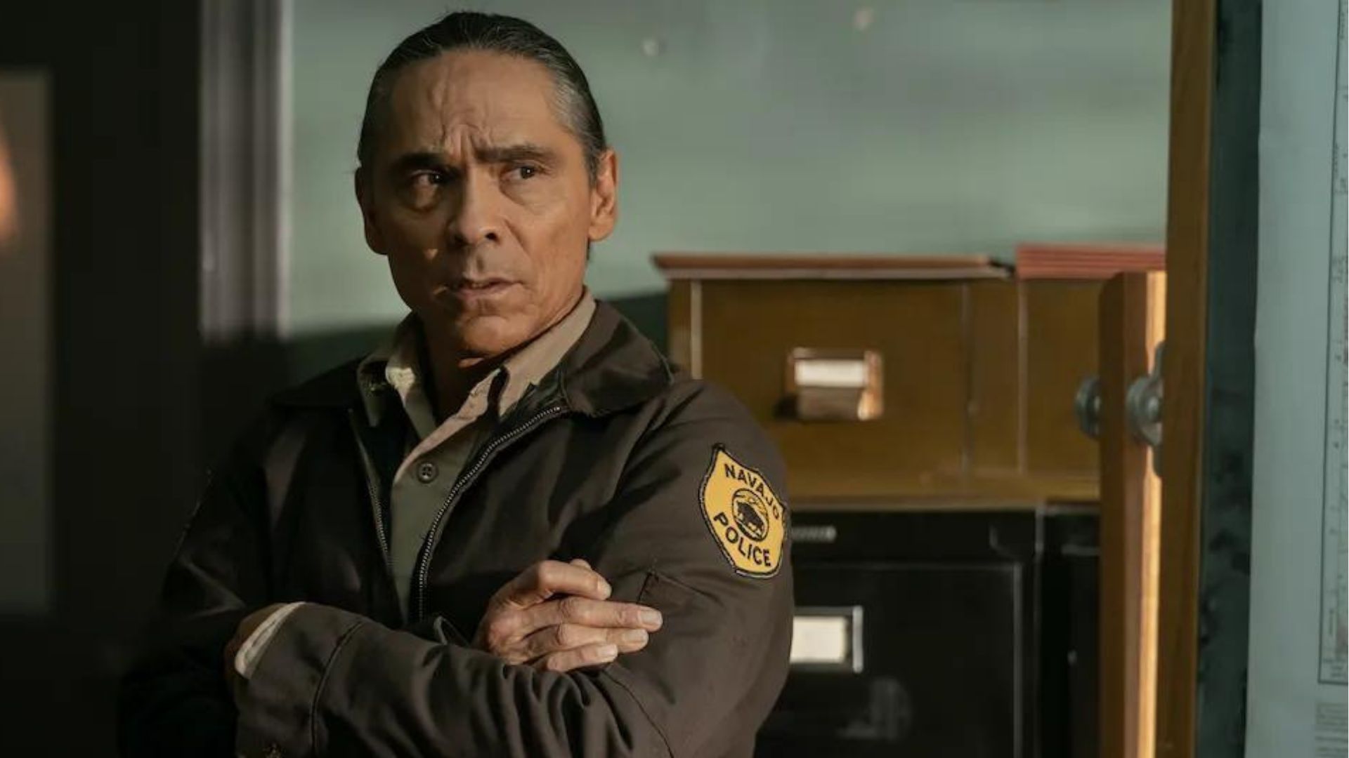 Zahn McClarnon as Joe Leaphorn (Image Source: AMC+)