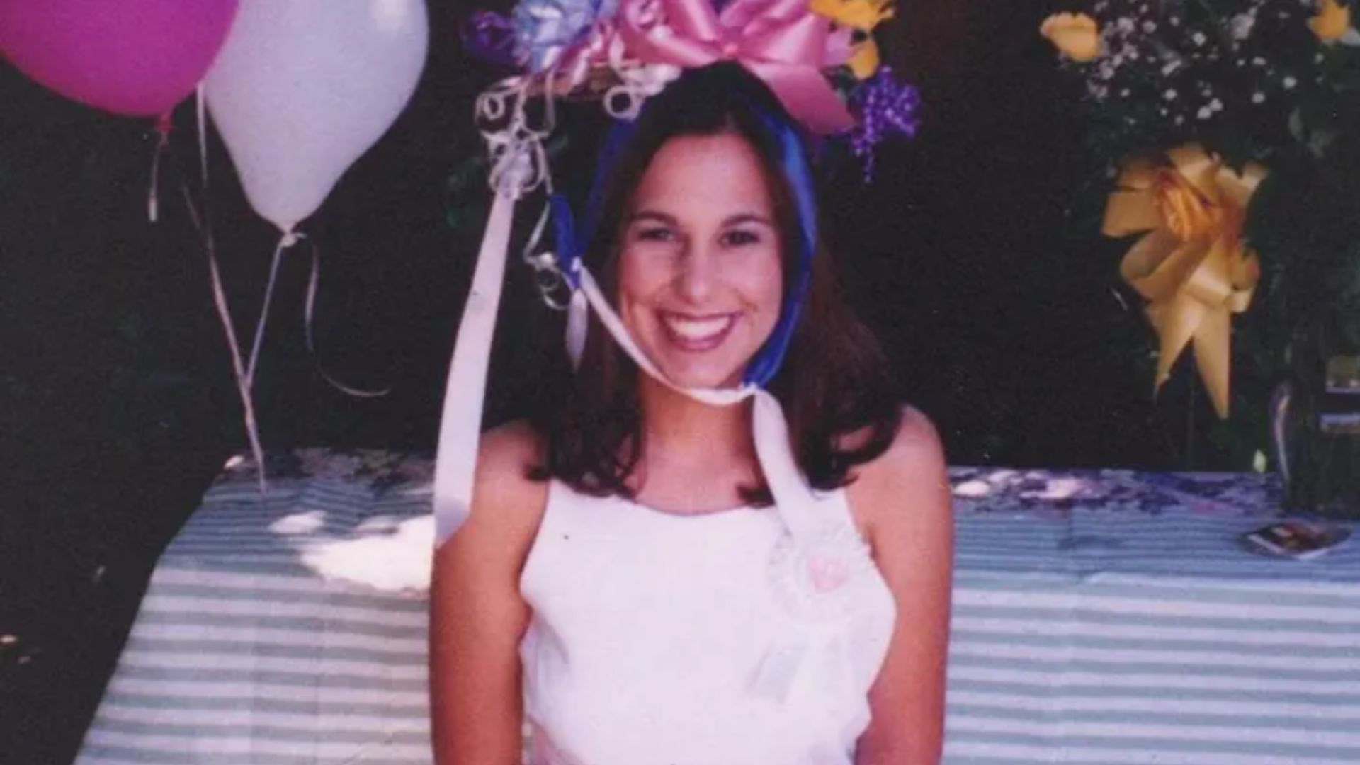 A photograph of Laci Peterson in American Murder: Laci Peterson | Image Source: Netflix