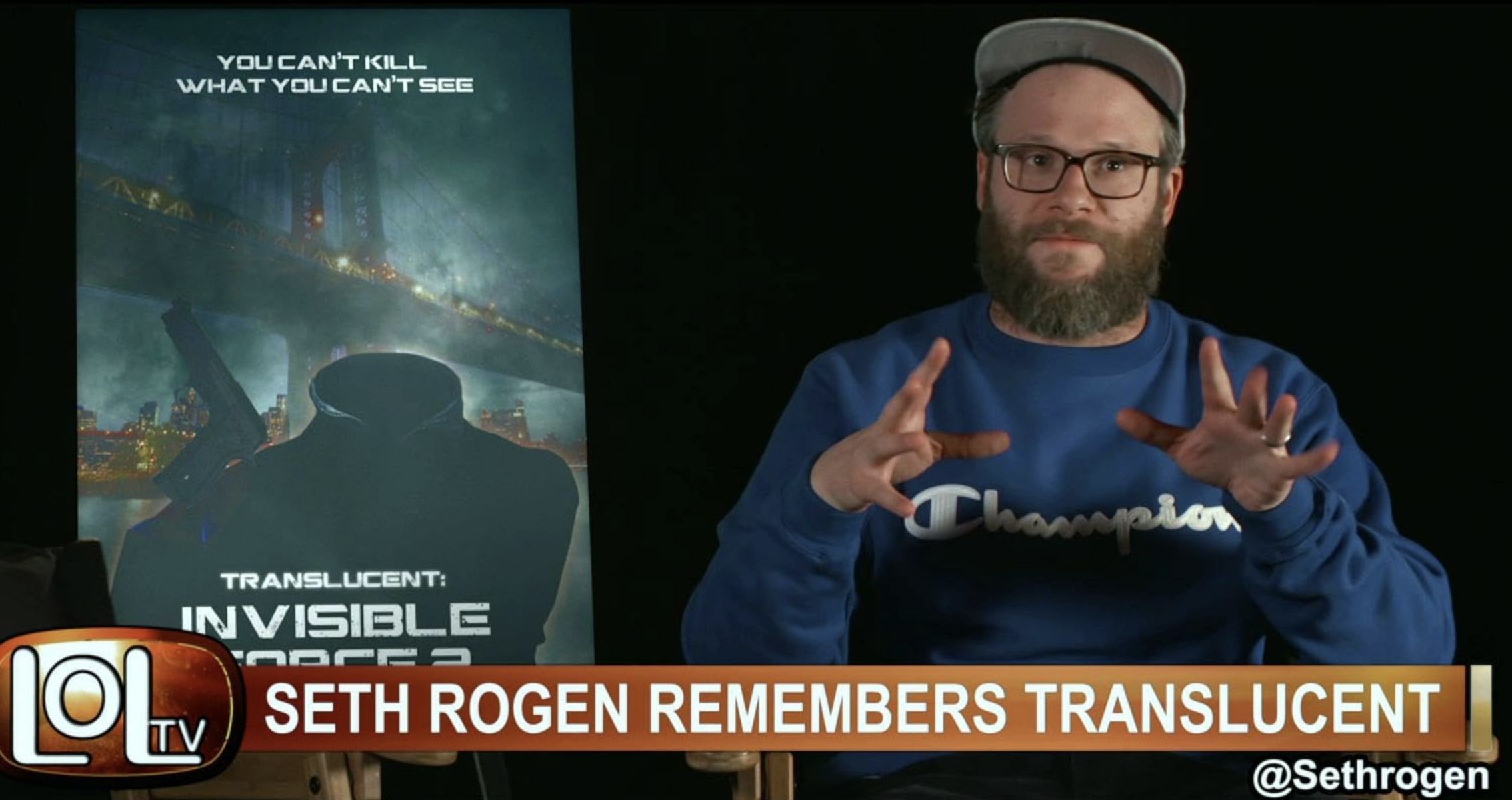 Seth Rogen in The Big Ride (Image via Prime Video)