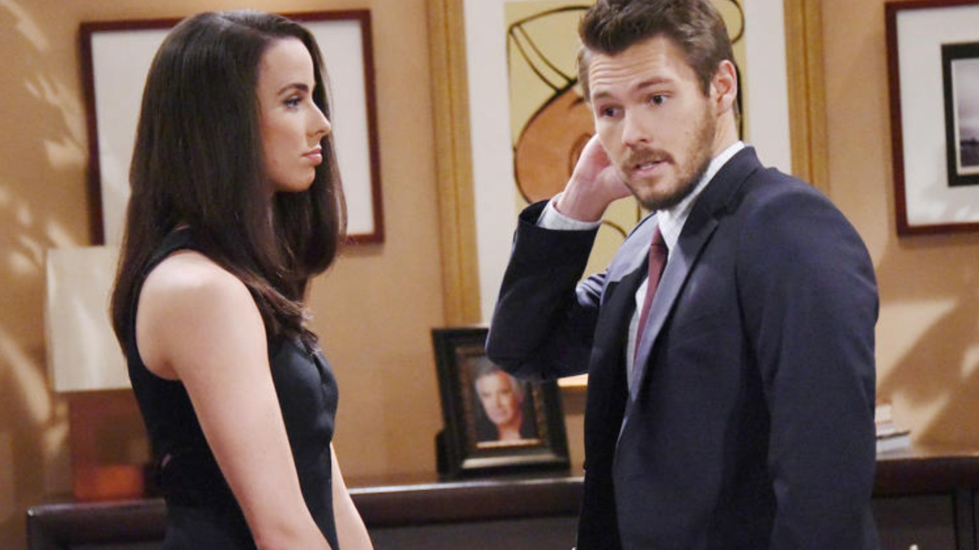 Ivy Forrester and Liam Spencer on The Bold and the Beautiful | Image Source: CBS