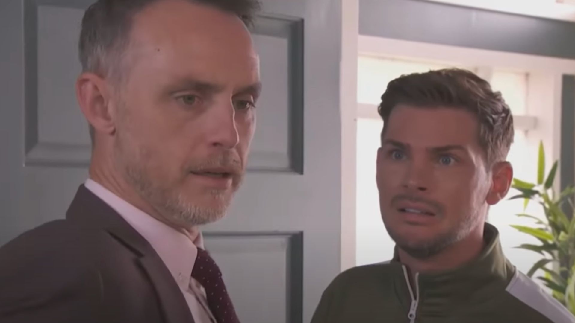 Ste wants to know why James is pushing him away on Hollyoaks | Image Source: Channel 4