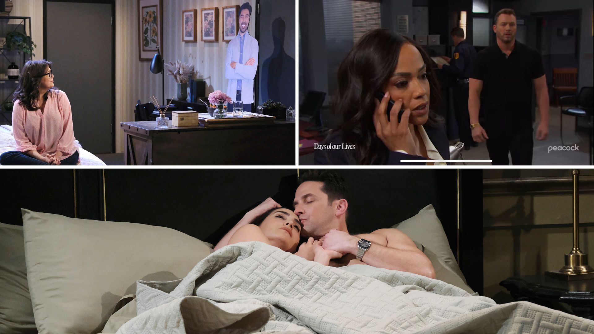 E.J. and Gabi got steamy revenge, Connie confessed her crimes, and Brady turned himself in | Image Source: JPI Studios