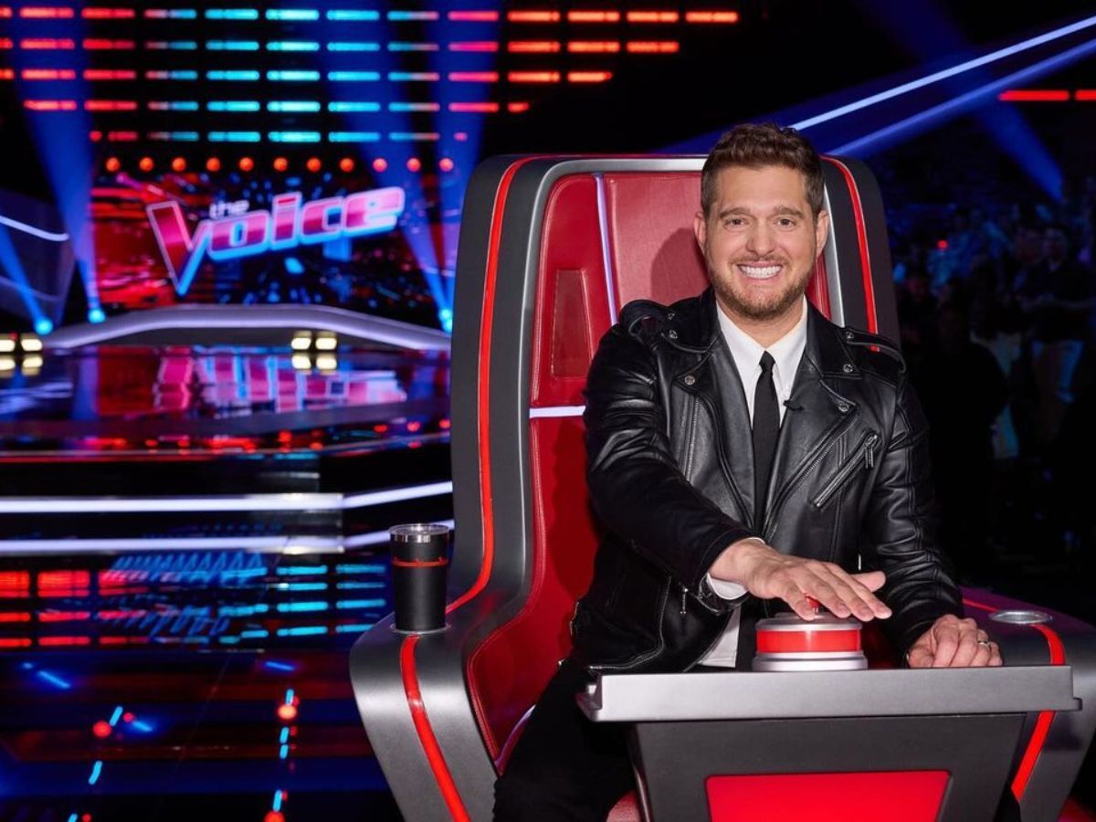 The Voice Coach Michael Buble/ Image Source: Instagram/ @nbcthevoice