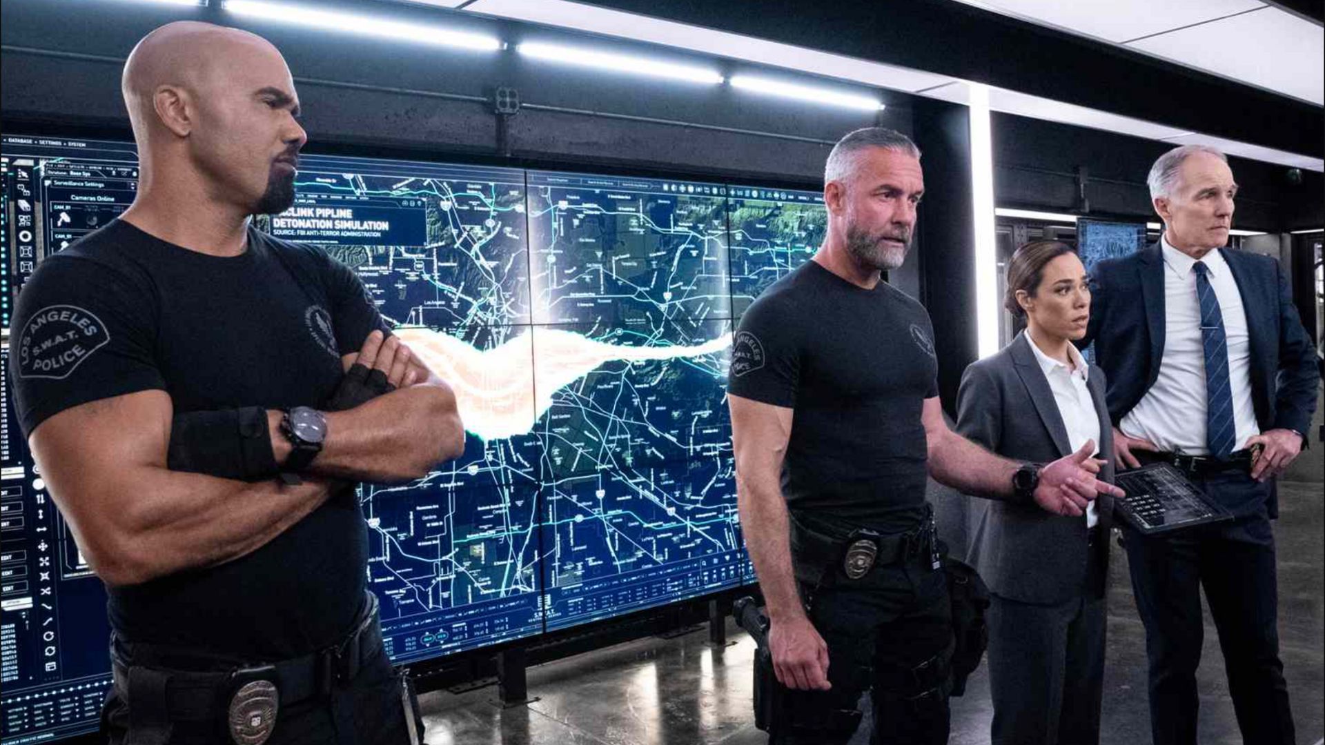 A still from S.W.A.T. Season 7 | Image Source: CBS