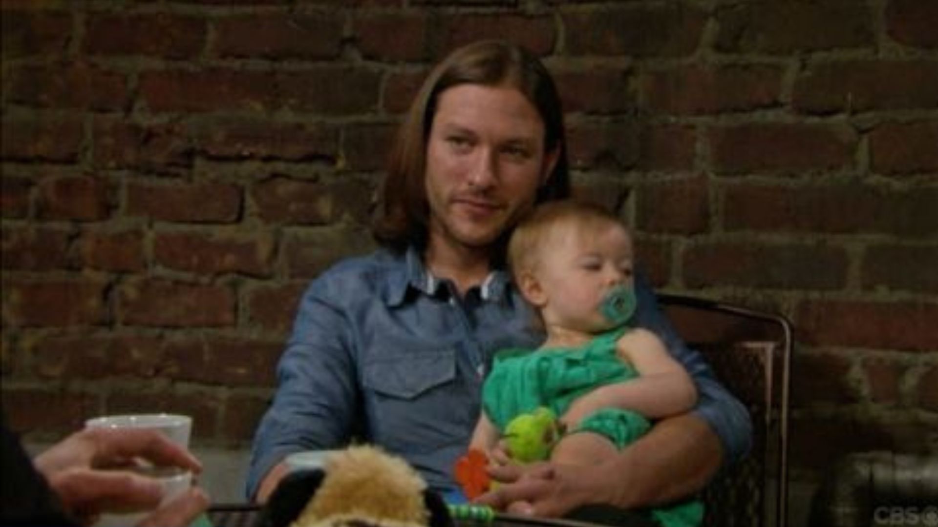 Daniel and his daughter Lucy on The Young and the Restless | Image Source: CBS