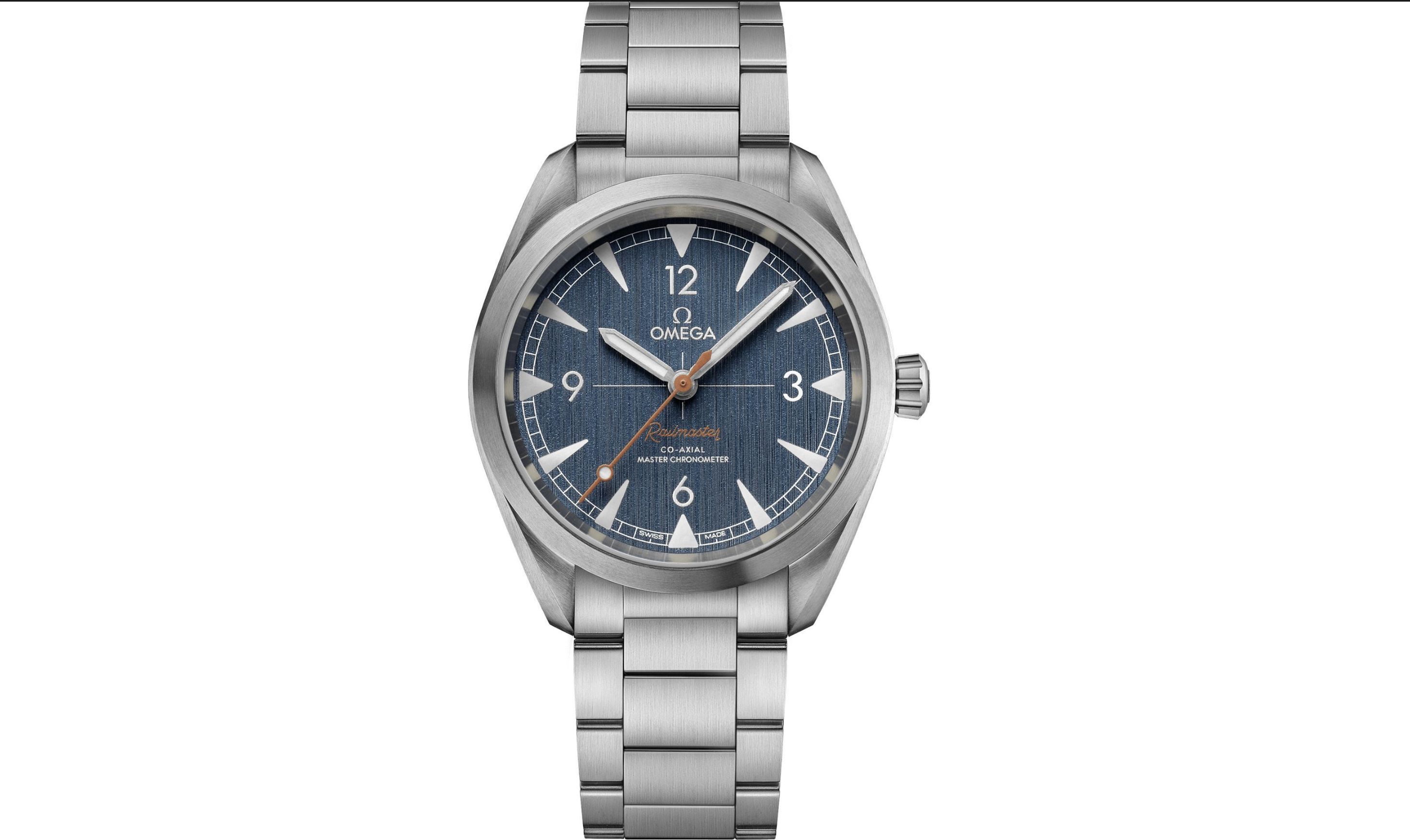 Omega Seamaster Railmaster Automatic Men&#039;s Watch (Image via Ethos watches)