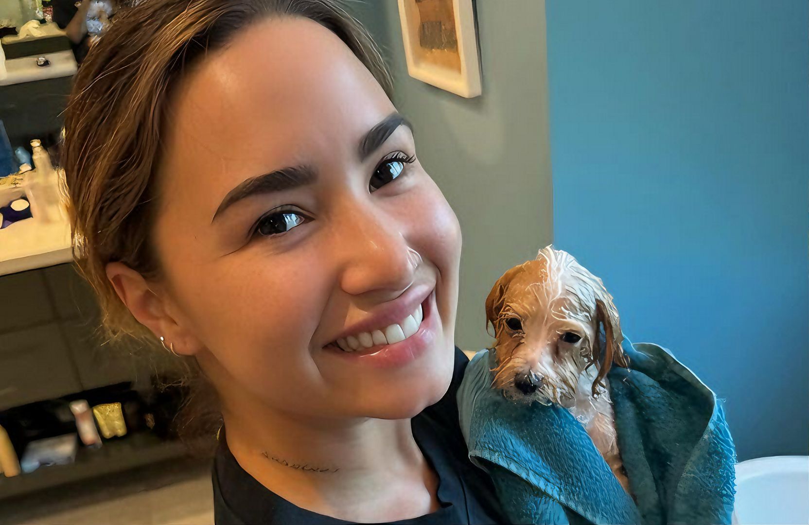 Demi Lovato looks back at the negative impacts of early fame (image via @ddlovato on Instagram) 