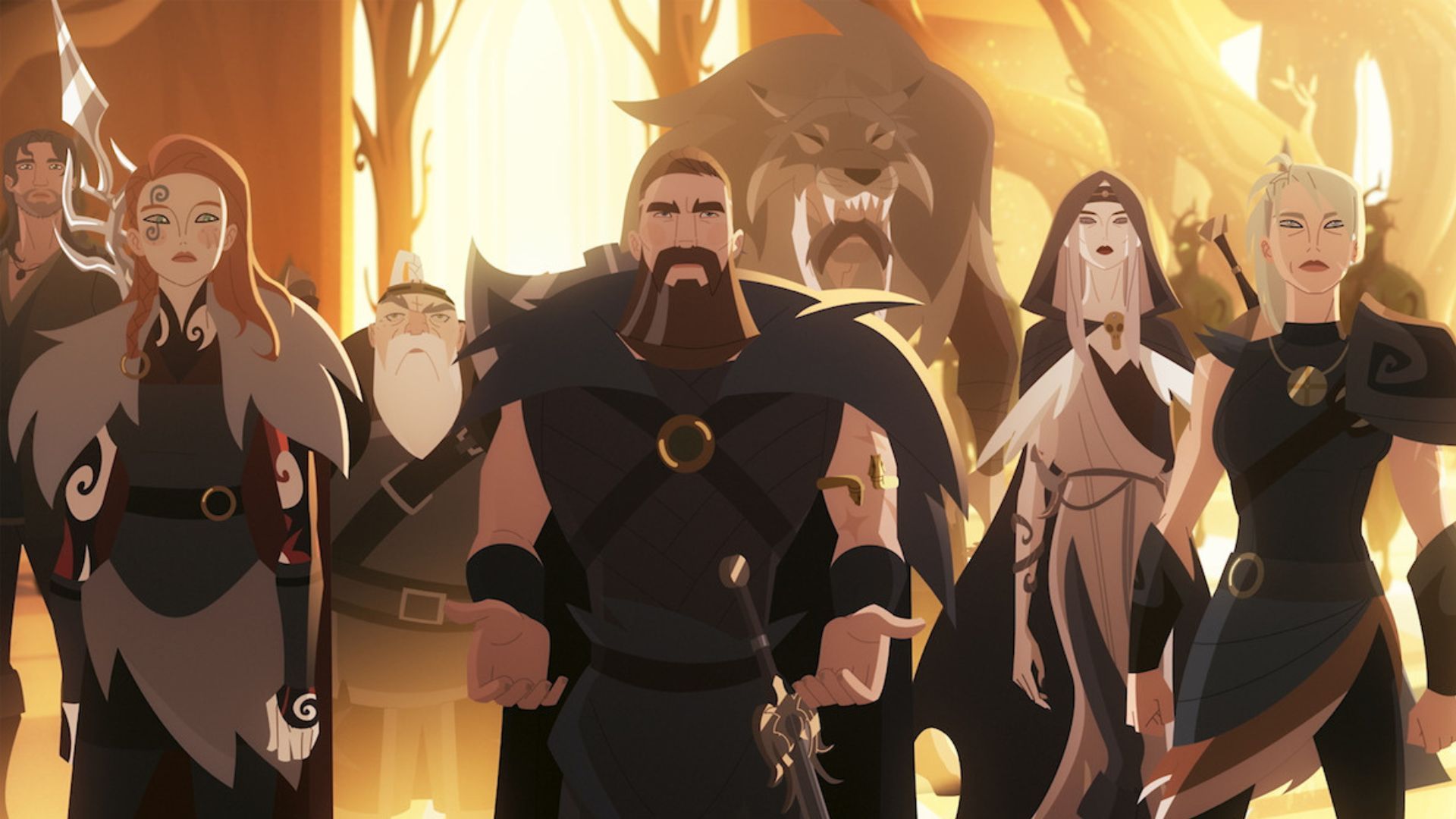 Twilight of The Gods changes about Norse Mythology (Image Source - Netflix)