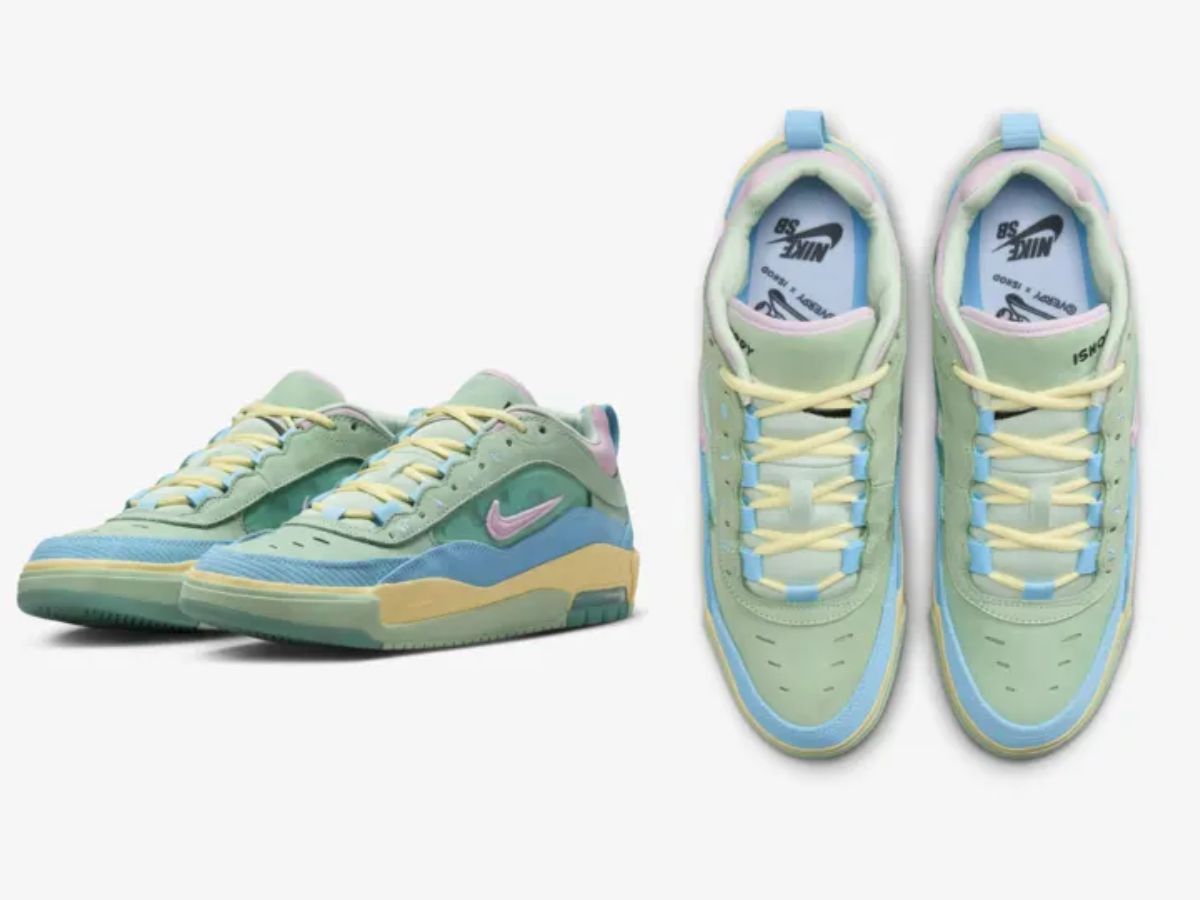 Air Max Ishod x Verdy &quot;Blue Gaze and Enamel Green&quot; (Image via Nike)