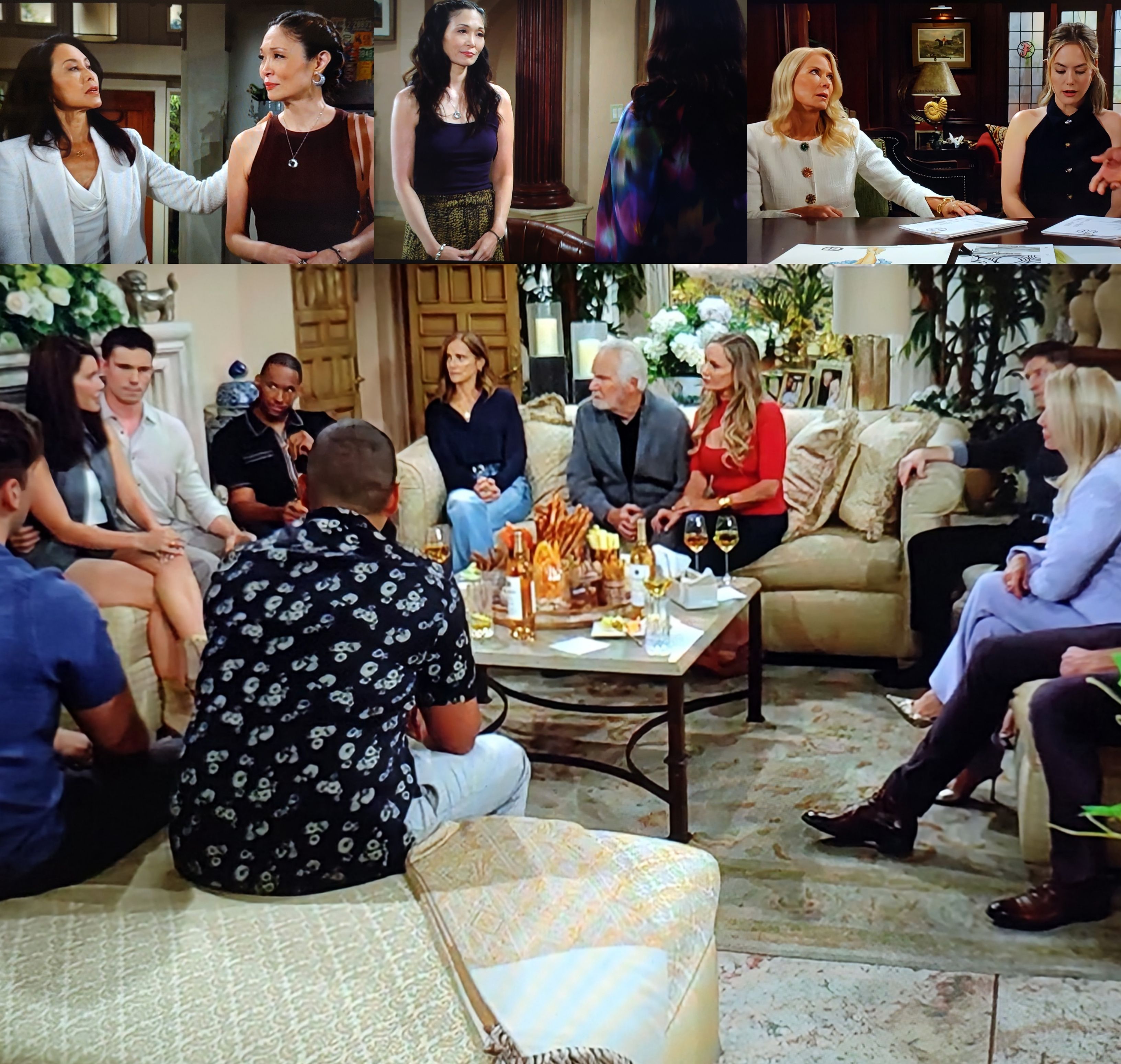 The Forrester support Steffy, Poppy expresses love and guilt, and Hope defends HFTF.