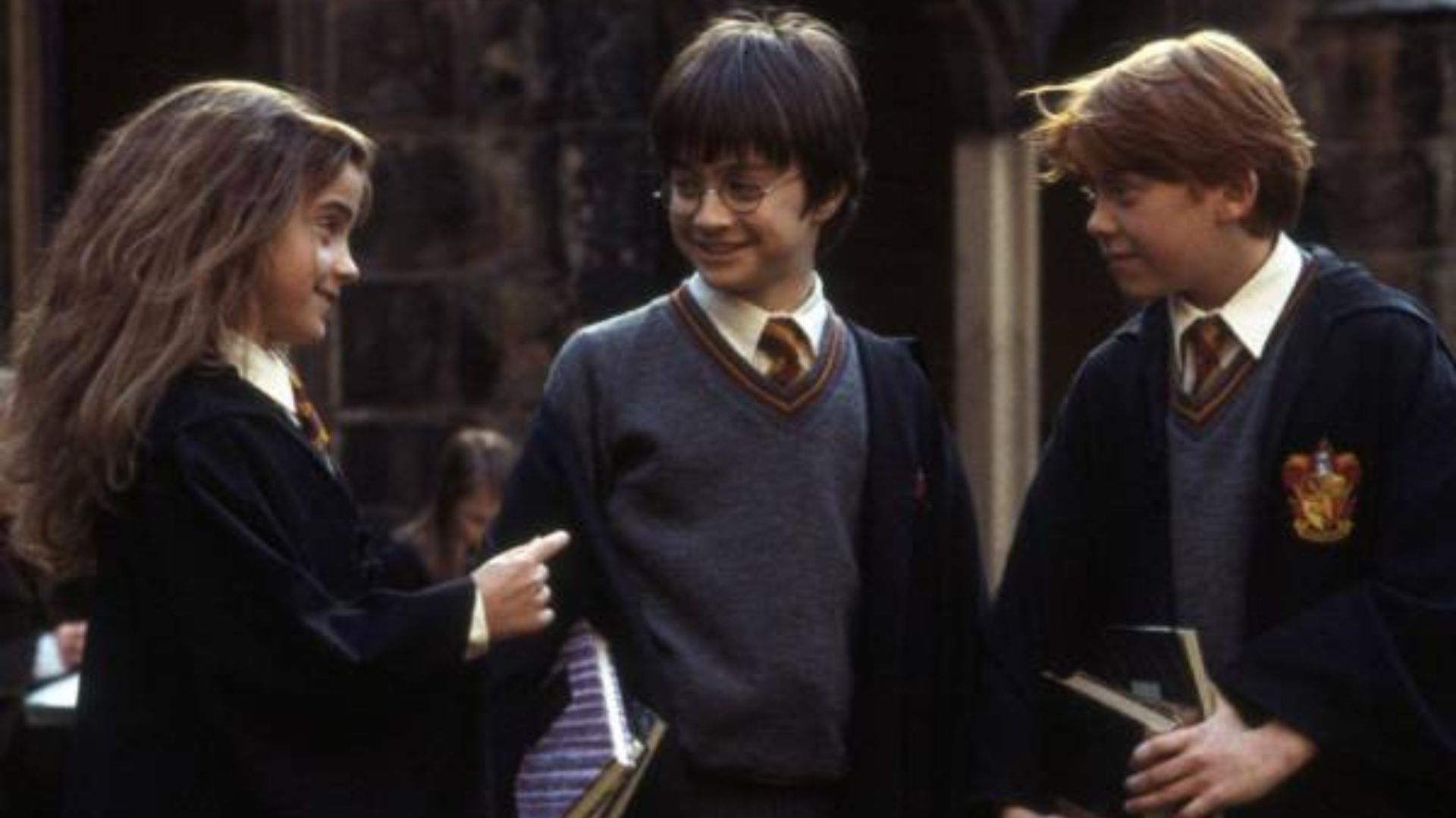 Harry Potter, Ron Weasley and Hermione Granger | Image Source: Warner bros