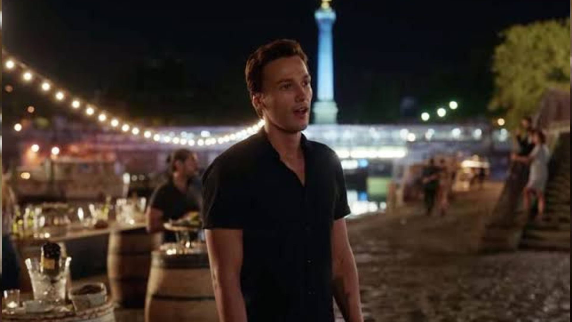 Michel Biel as Fabien on season one of Emily in Paris | Image Source: Netflix