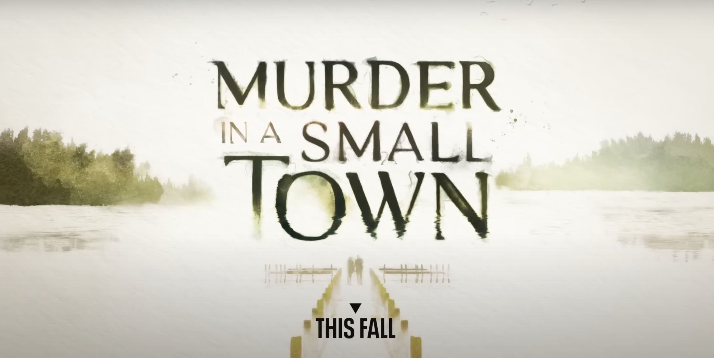 The cover of Murder in a Small Town I Source YouTube @TVPromos