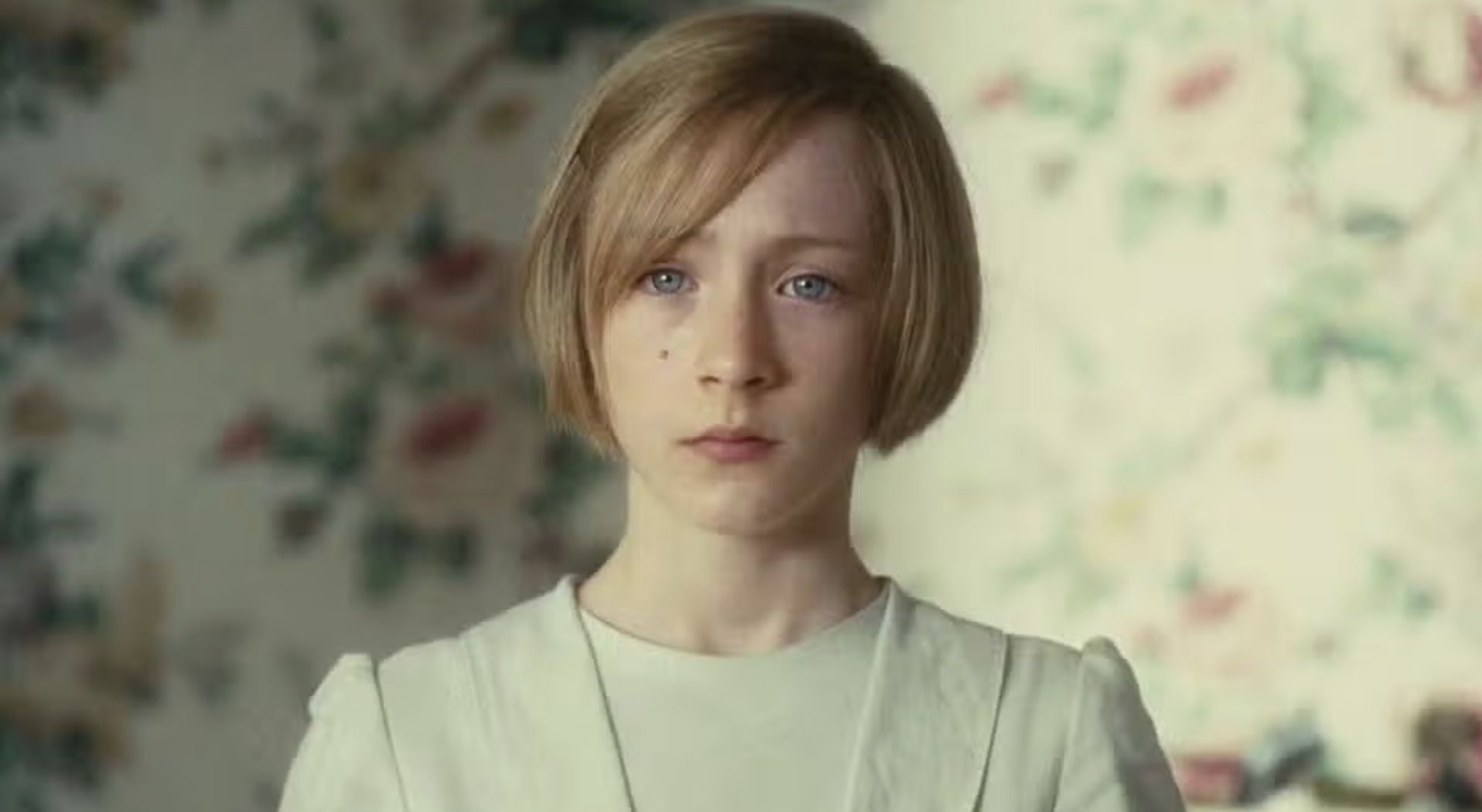 Atonement stars a young Ronan (Image via Peacock)