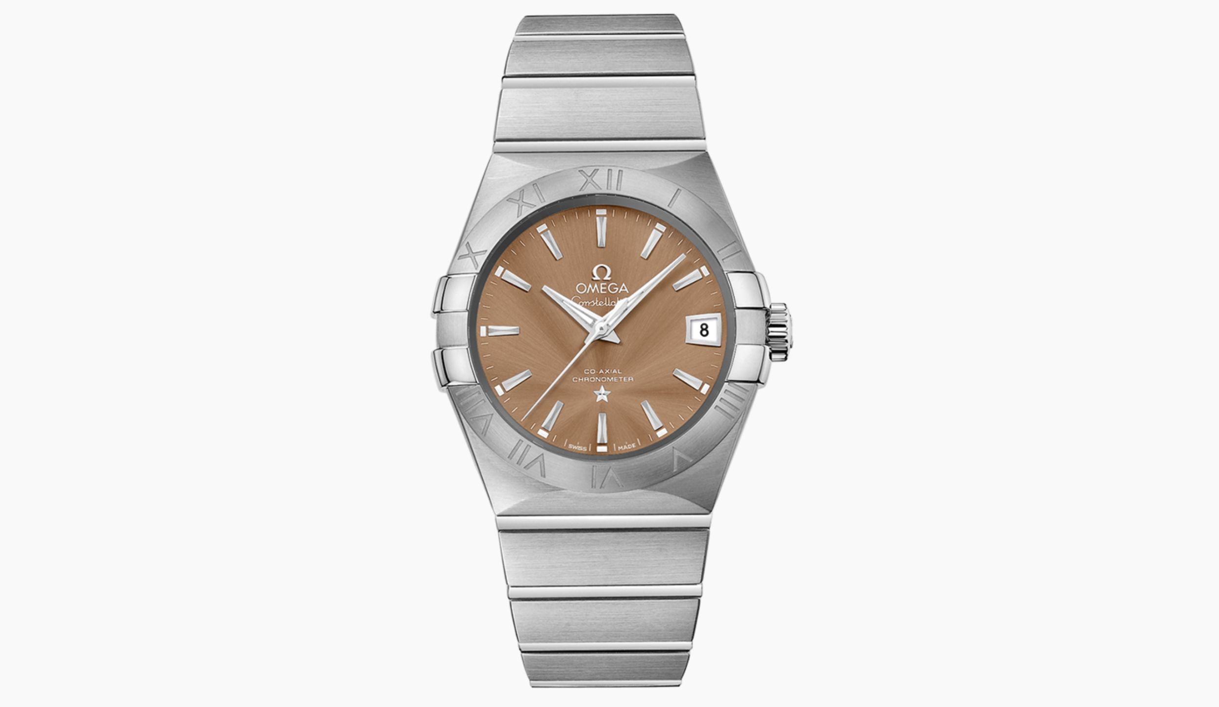 Omega Constellation Co-Axial Bronze Dial Watch (Image via Omega)