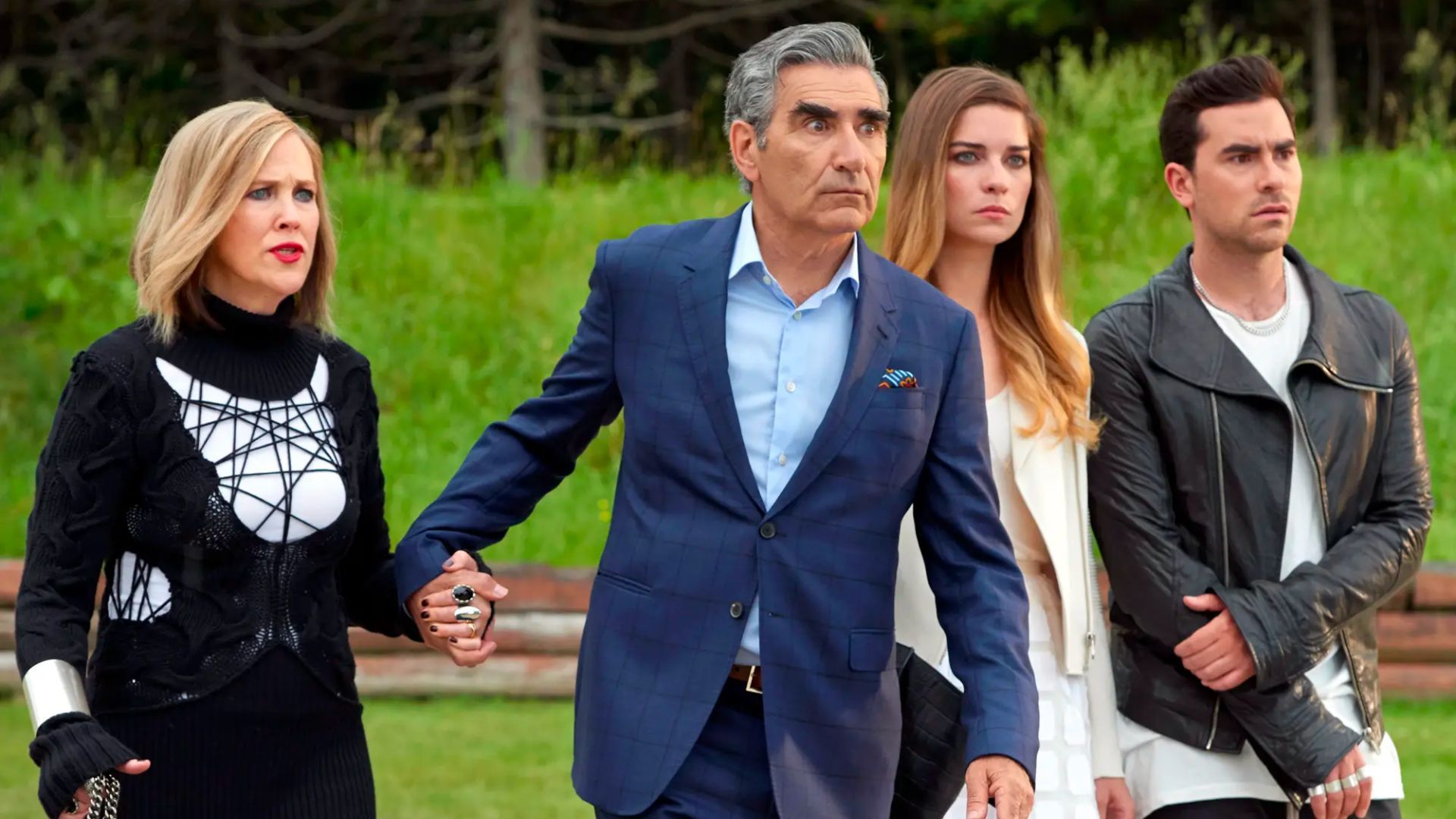 Eugene and Dan Levy plan to bring the essence of Schitt&#039;s Creek to the 76th Primetime Emmy Awards 2024 (Image via CBC Television)