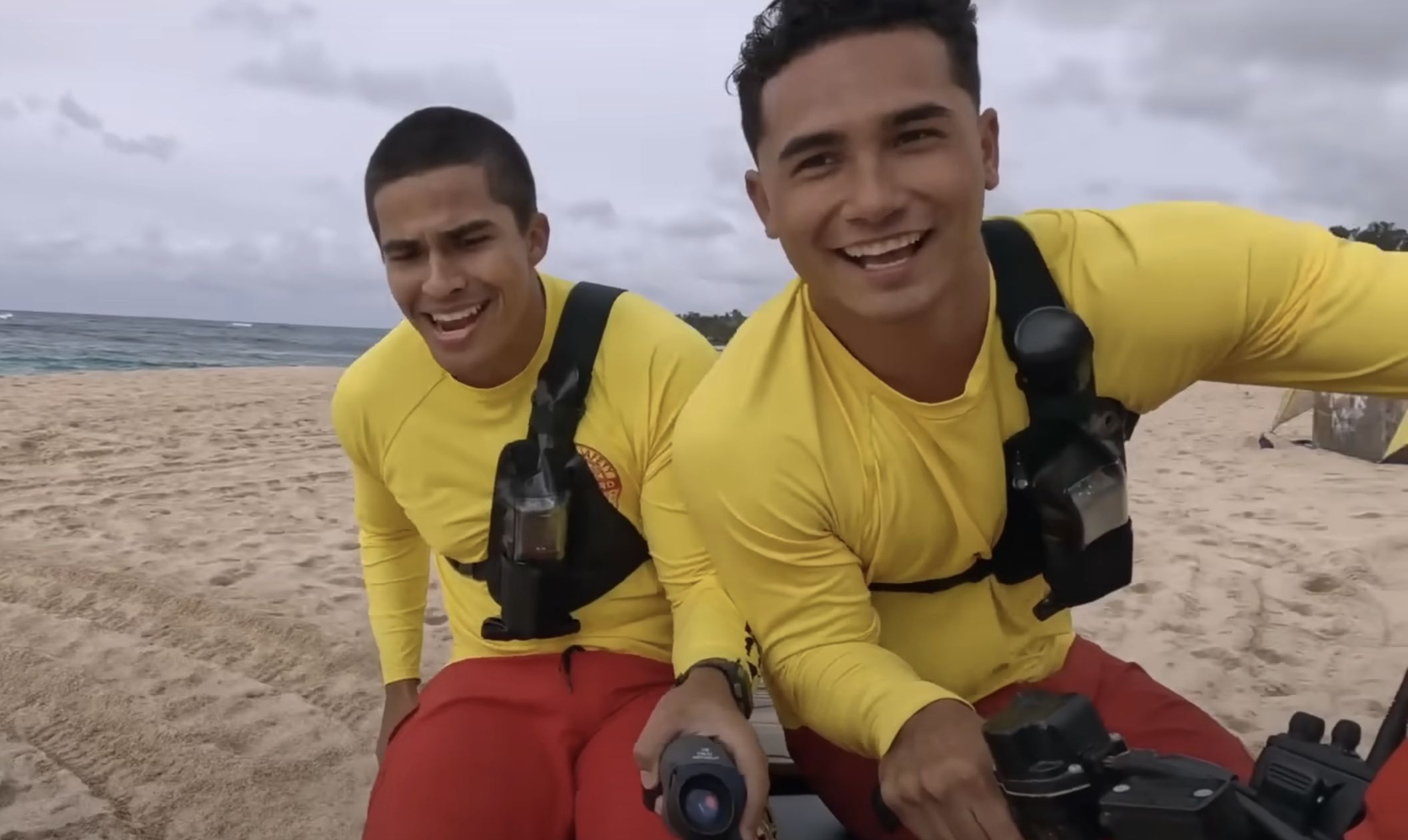 Rescue will show the lives of these lifeguards (Image via Fox)