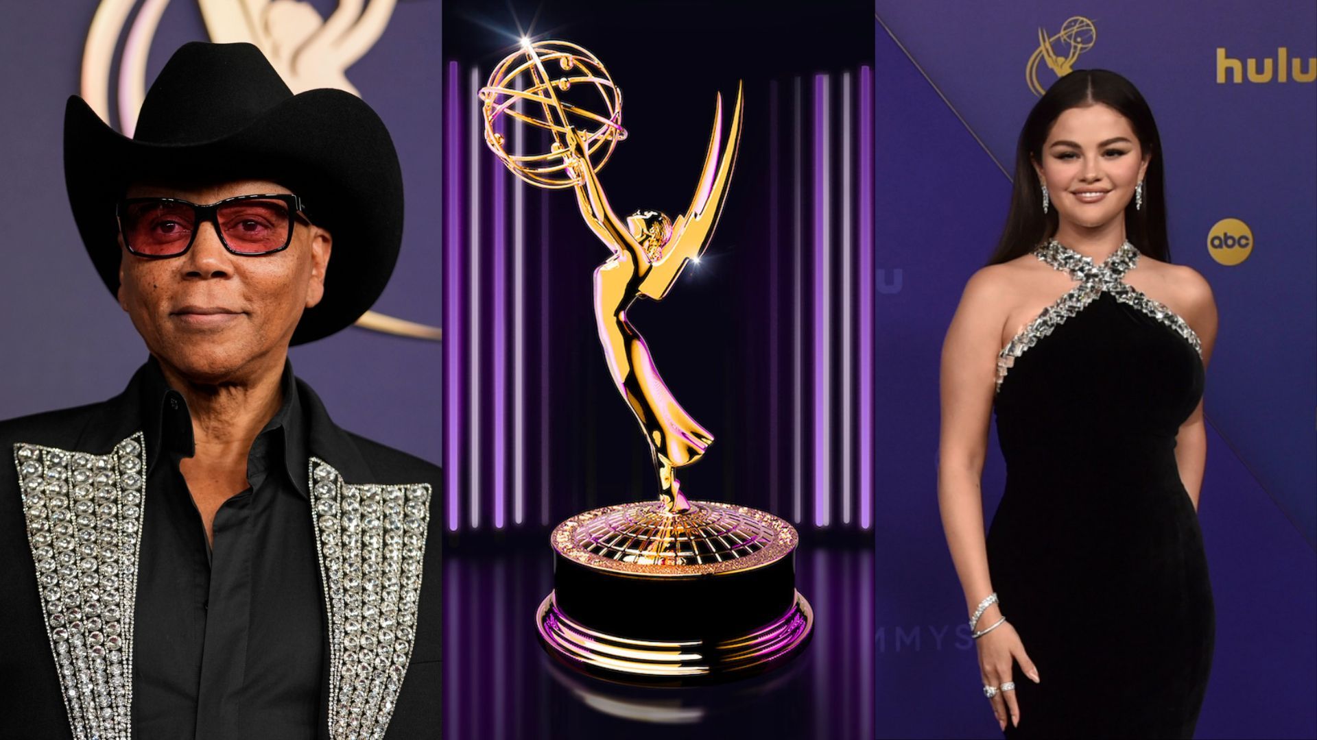 RuPaul and Selena Gomez lit up the red carpet at the 2024 78th Primetime Emmy Awards (Images via Television Academy)