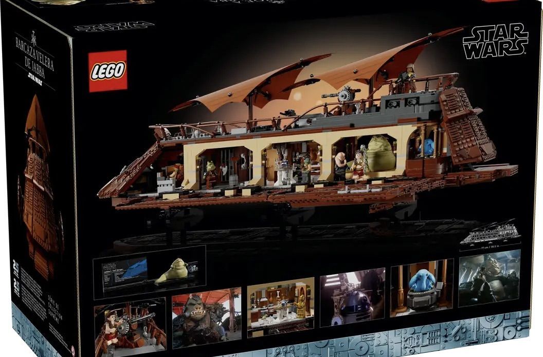 Jabba&rsquo;s Sail Barge UCS set with 3,942 pieces ready for October 2024 release (Image via LEGO Group).