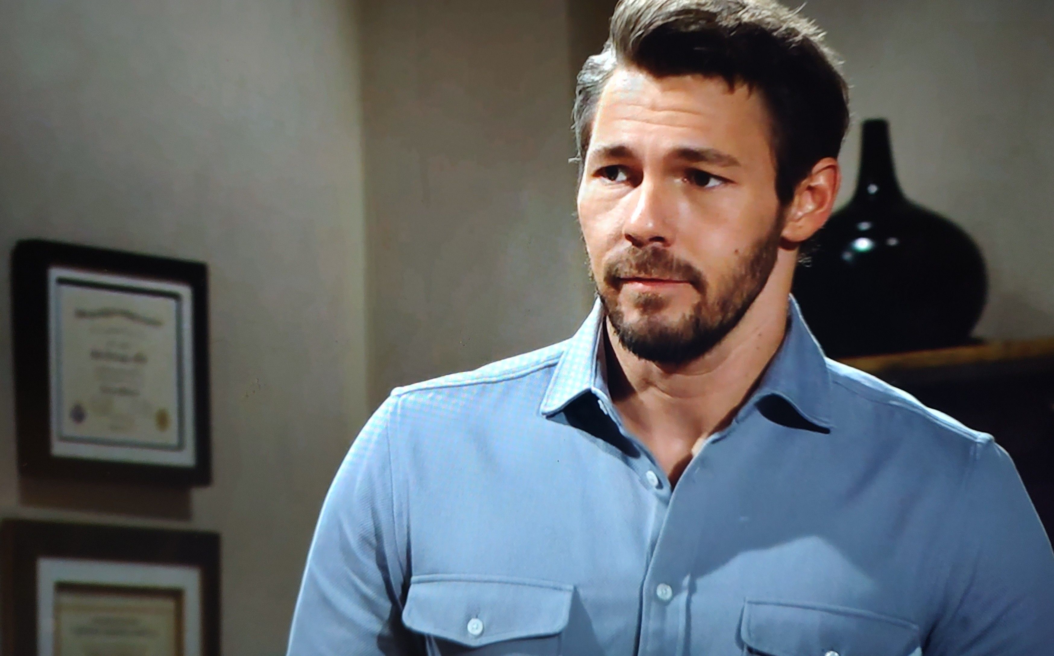 Liam thanks Finn for saving Steffy.