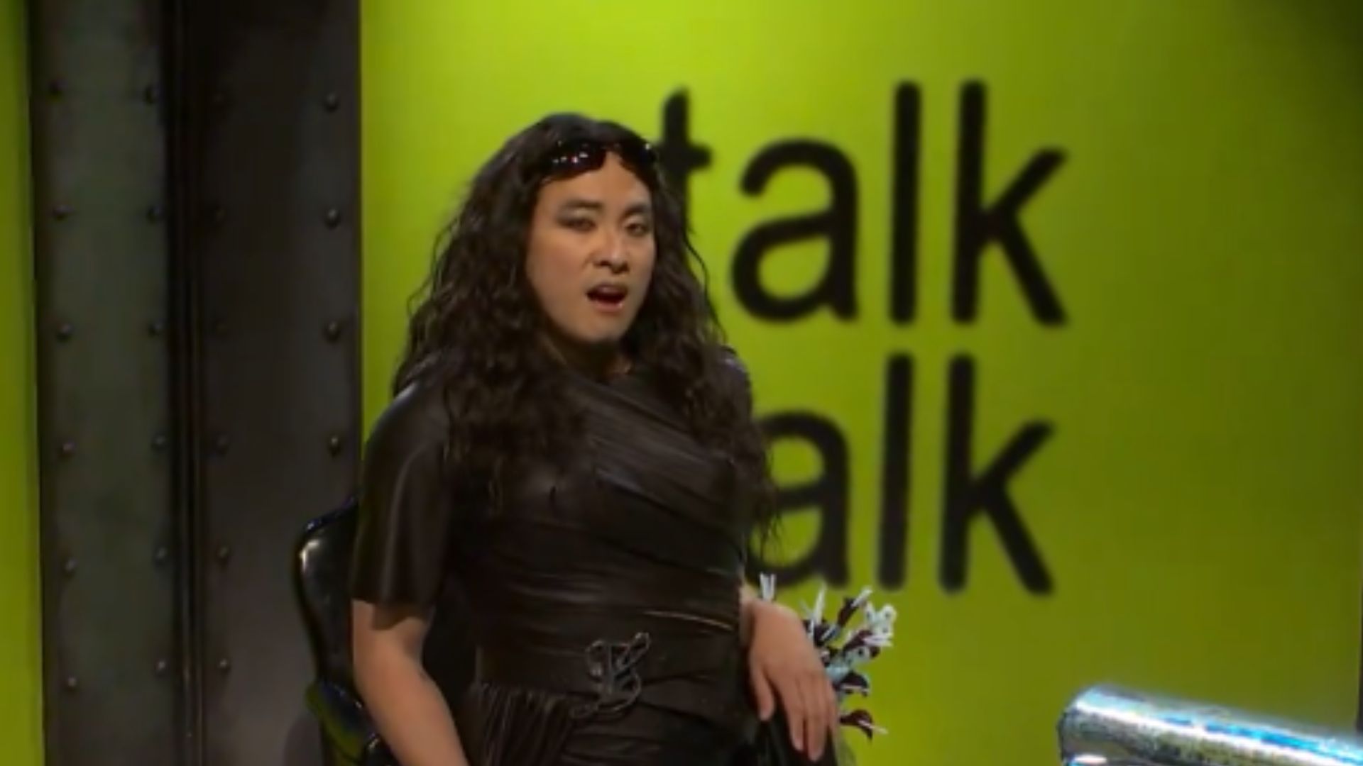 Saturday Night Live Bowen Yang plays Charli XCX in this 'Brat Summer