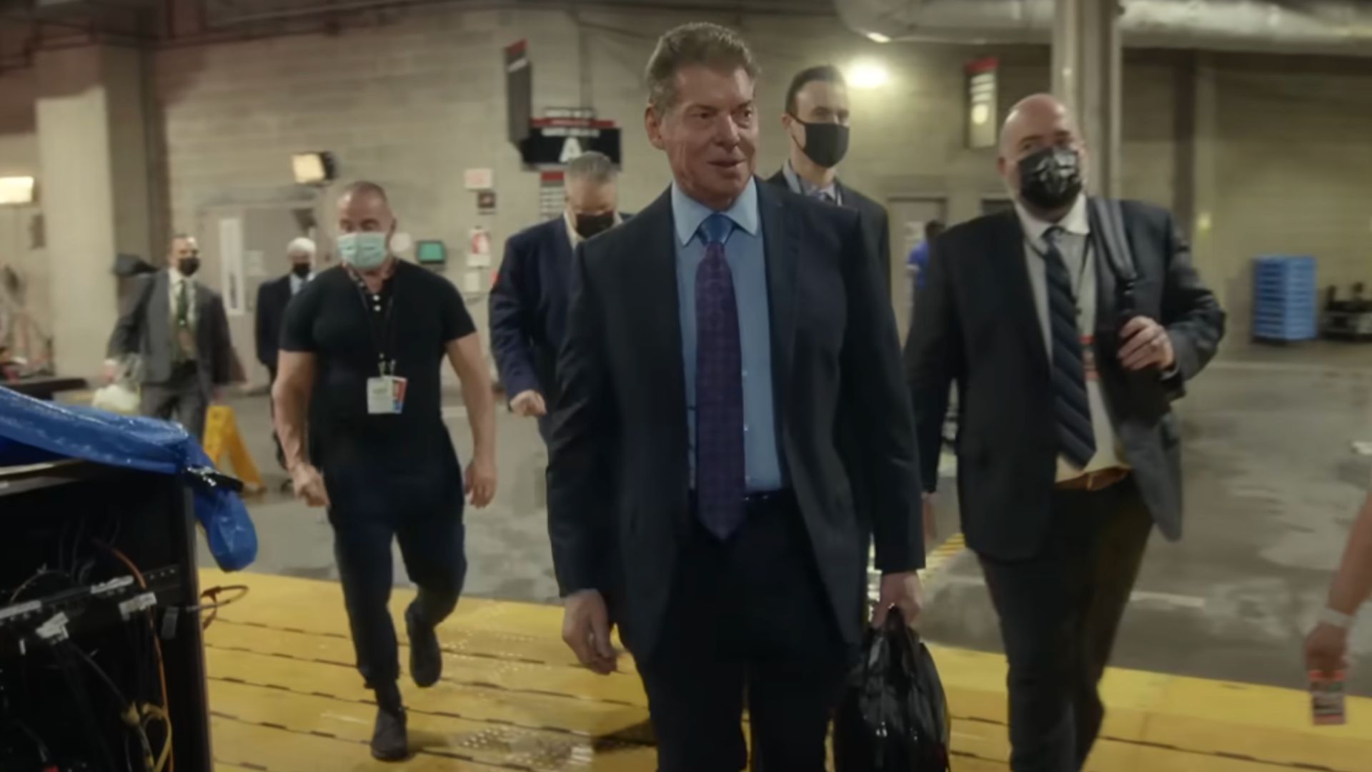 A still from the trailer of Mr. McMahon | Image Source: Netflix