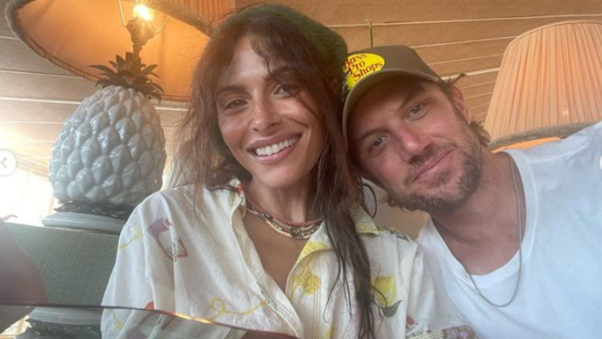 Sarah Shahi and Adam Demos spark engagement rumors during Italy holiday (Image via Instagram/@adam_demos)