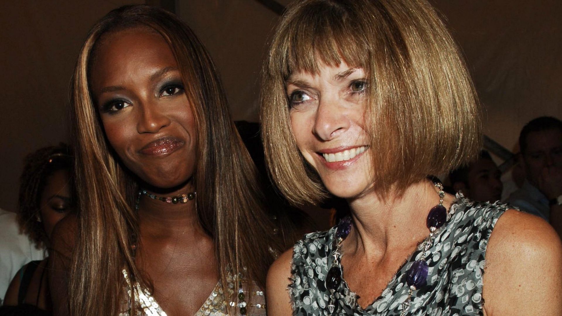 Naomi Campbell and Anna Wintour (Image Source: JPI)