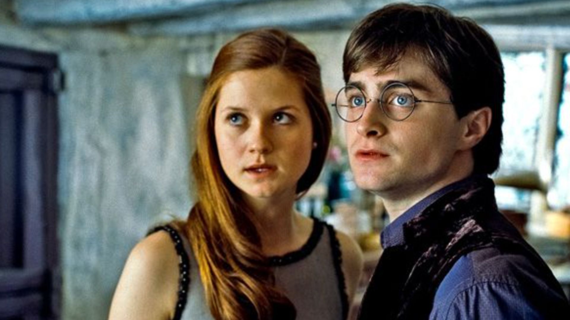 Ginny and Harry from The Harry Potter movies | Image Source: Peacock