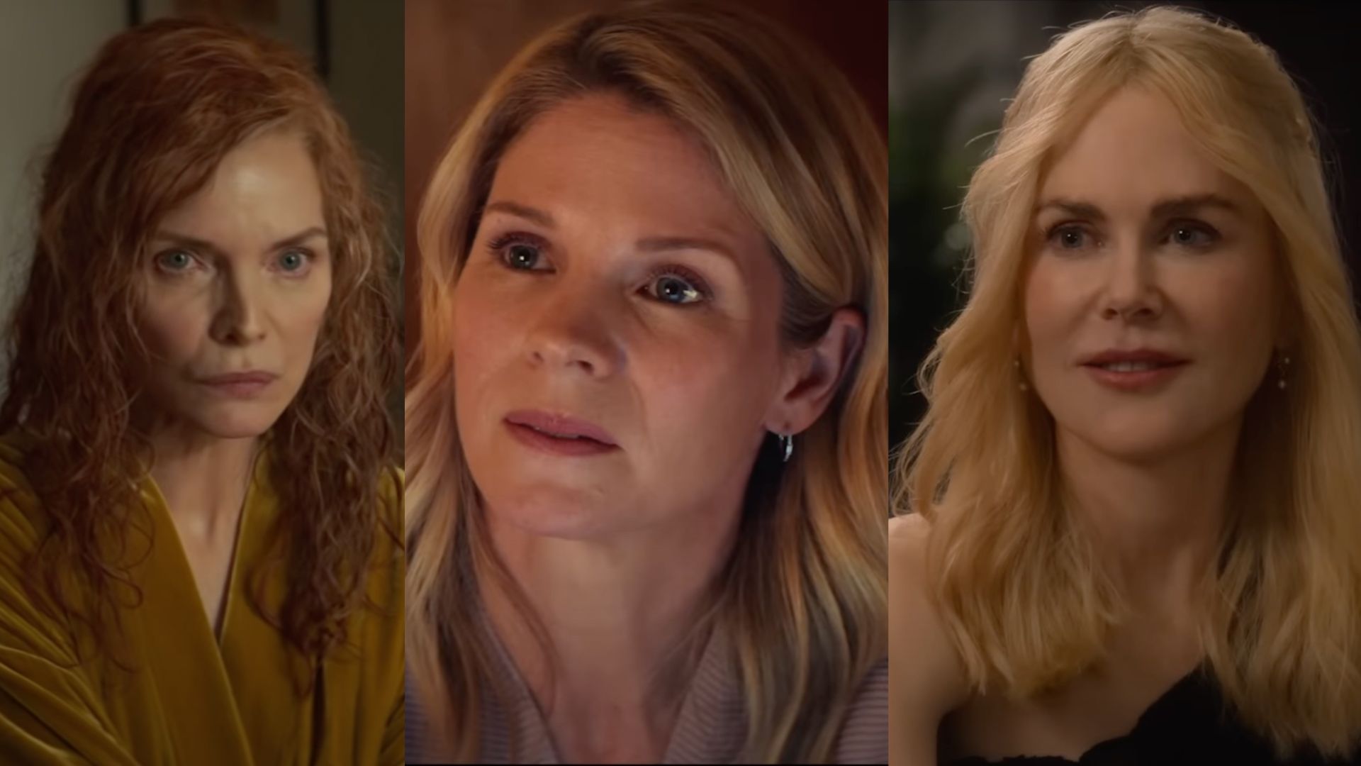 A collage of Michelle Pfieffer, Elle Fanning and Nicole Kidman | Image Source: YouTube (Netflix I Sony Pictures Classics), Custom atwork by Soap Central