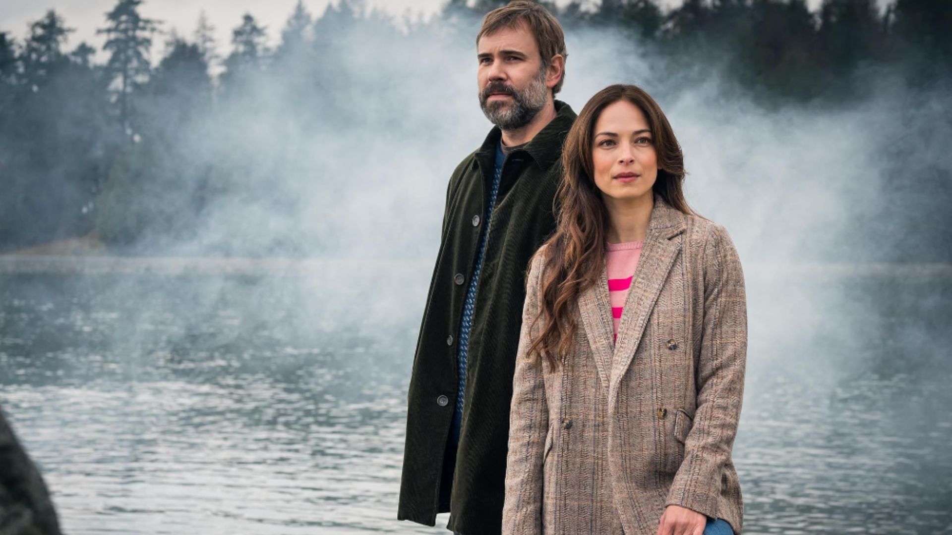 Kristin Kreuk and Rossif Sutherland in the show (Image via FOX)