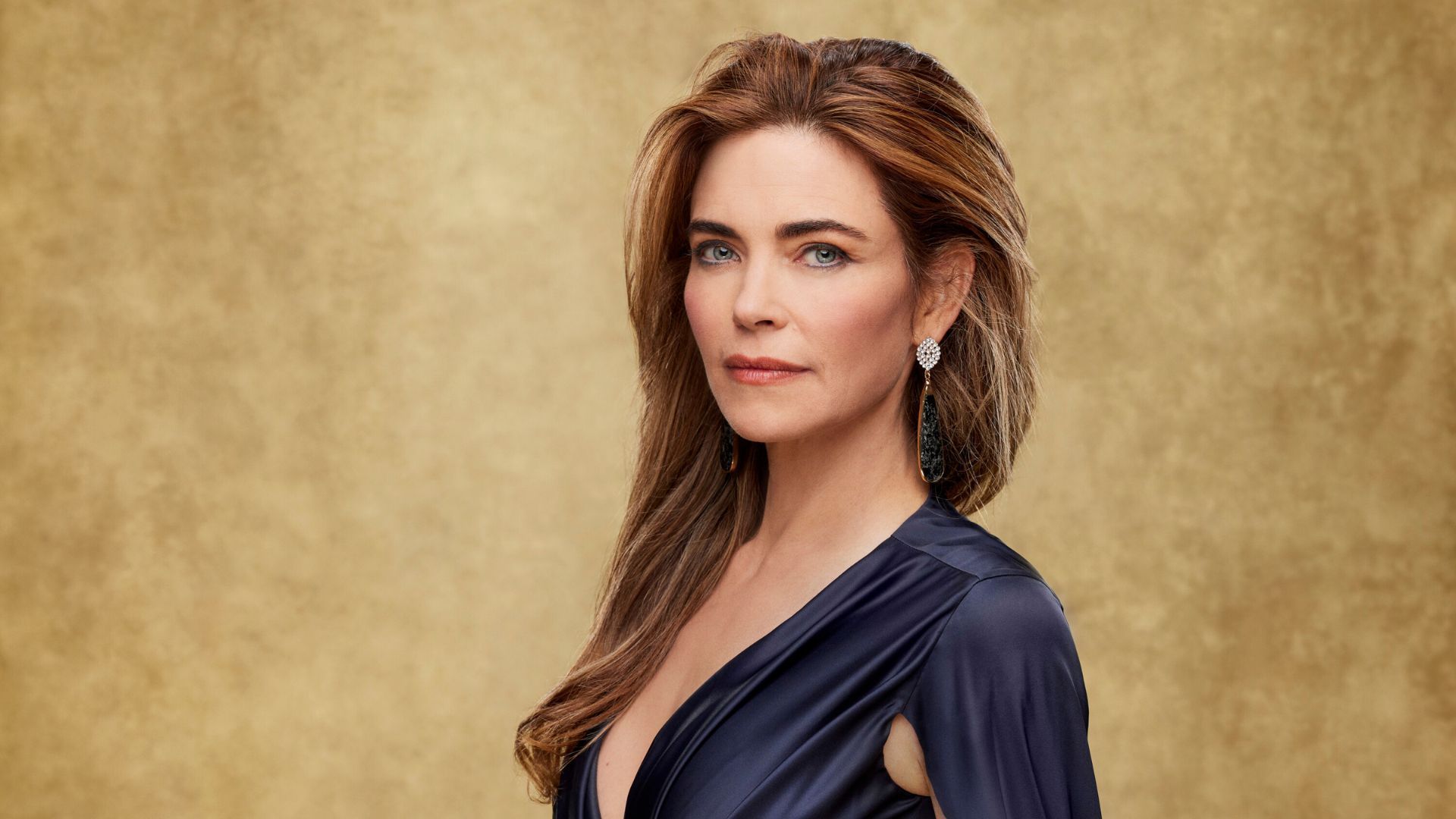 Amelia Heinle plays Victoria Newman on The Young and the Restless | Image Source: CBS/Paramount Press