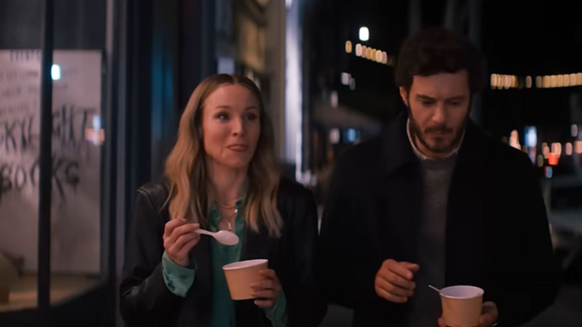 Kristen Bell and Adam Brody in Nobody Wants This / (Image via Netflix)