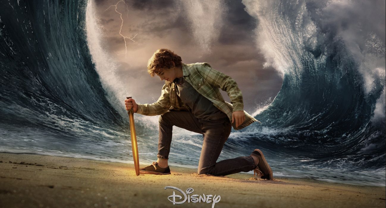 A poster for Percy Jackson and the Olympians (Image via Disney+)