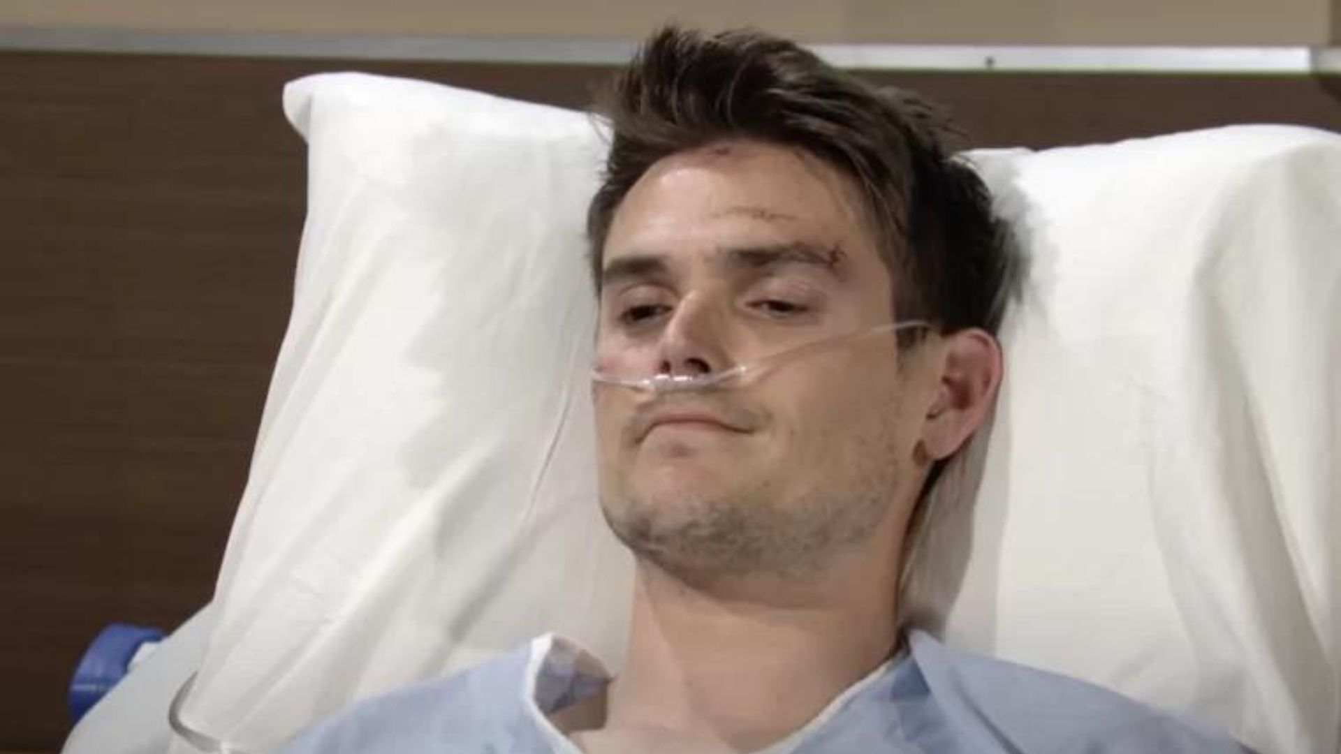 Adam Newman in the hospital on The Young and the Restless | Image Source: CBS