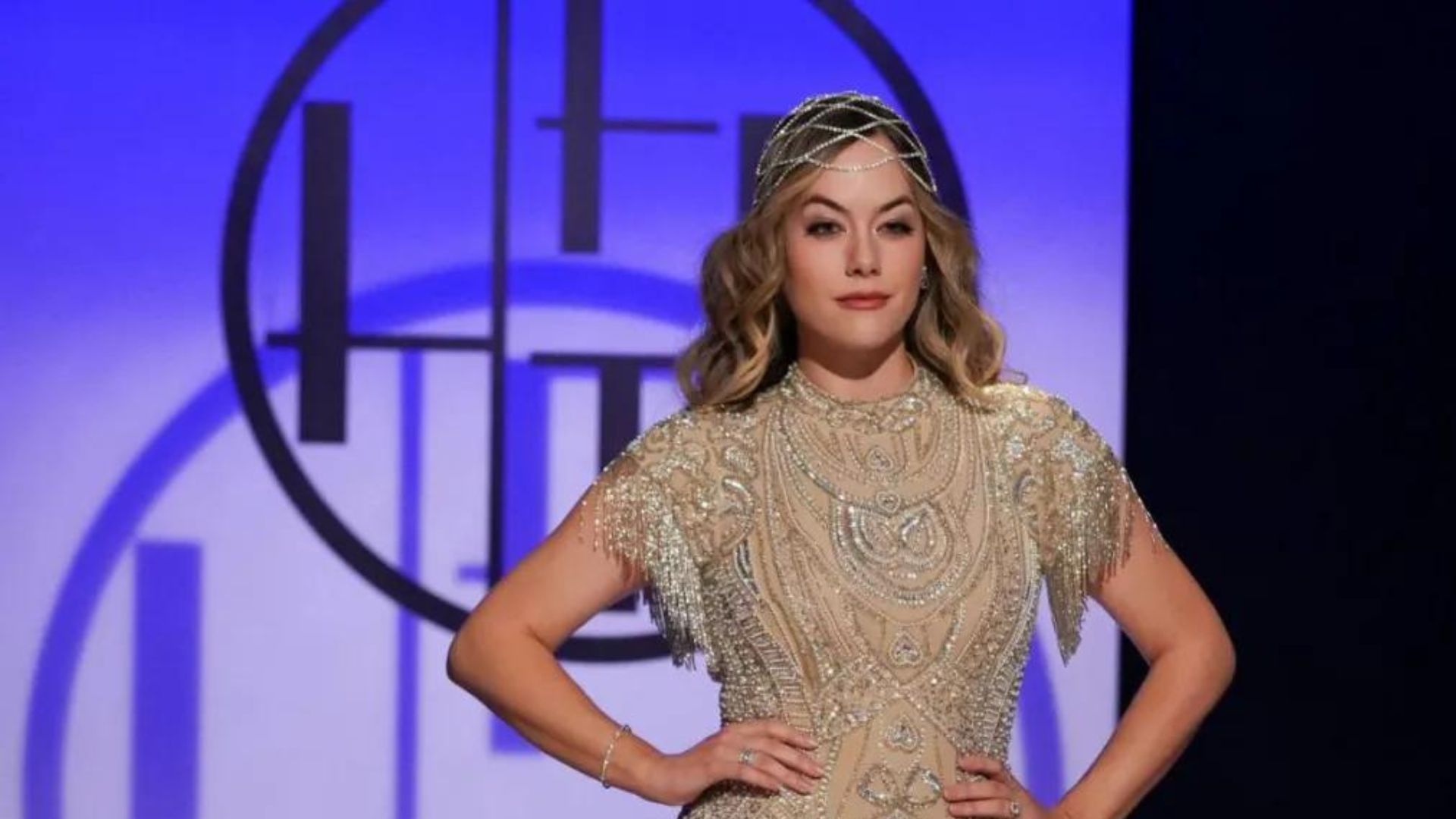 Hope Logan at a Hope for the Future fashion show on The Bold and the Beautiful | Image Source: CBS