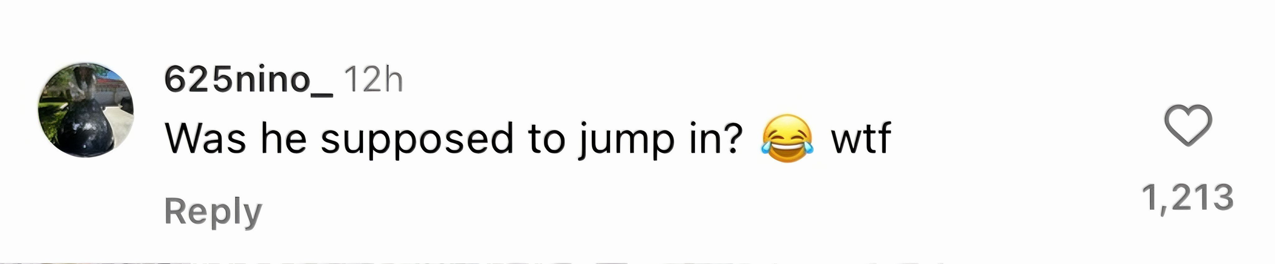 A fan asks if Hunxho&#039;s crew was supposed to jump in (Image via @625nino_ on Instagram) 