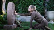 Sharon at Cassie's gravesite on The Young and the Restless | Image Source: CBS/JPI