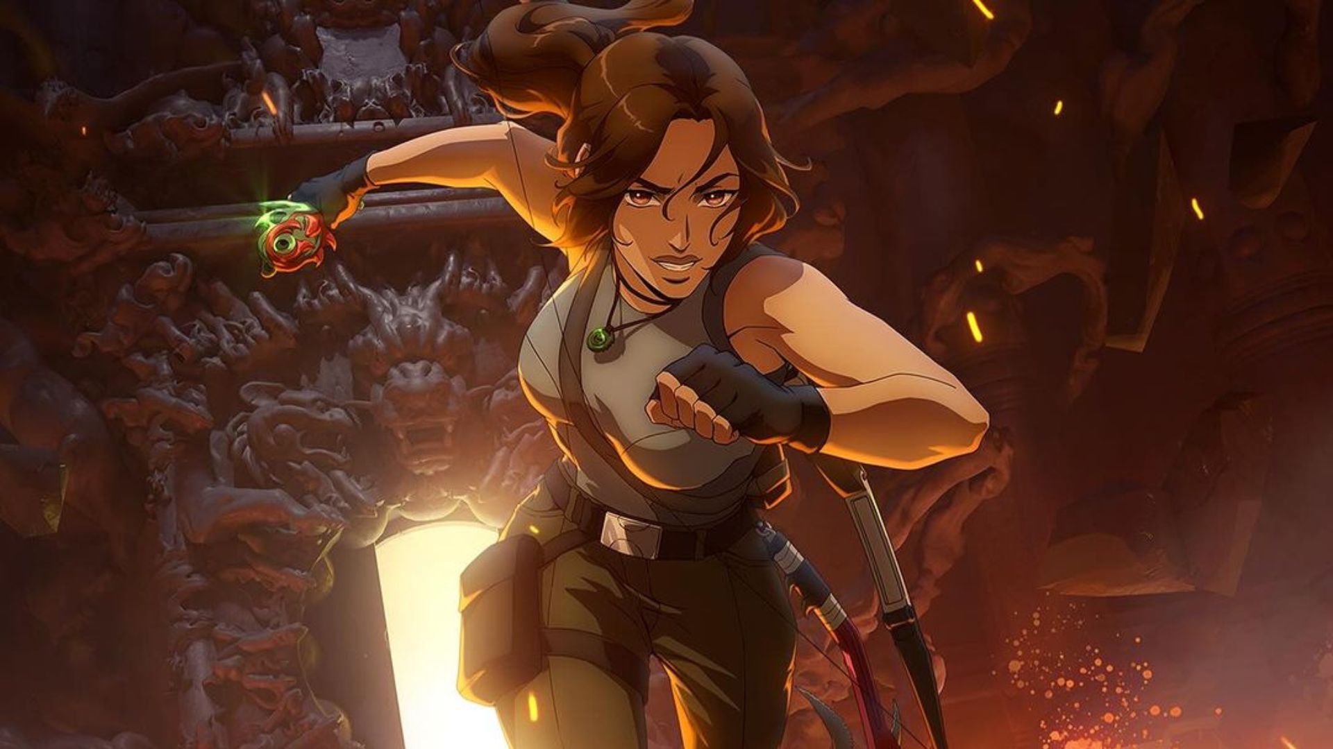 Tomb Raider: The Legend of Lara Croft on Netflix (Image via Instagram/@wellhayley)