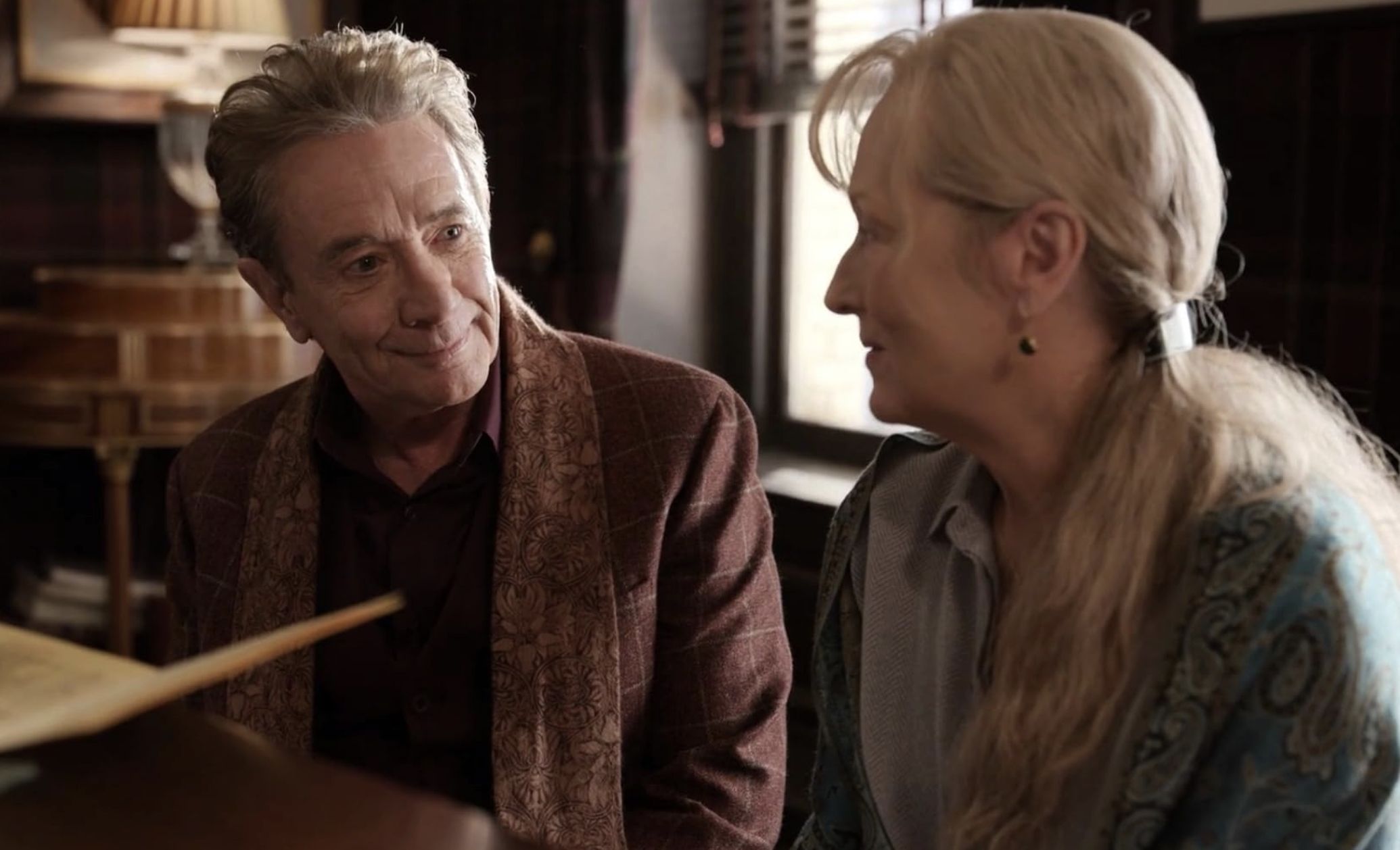 Meryl Streep and Martin Short in Only Murders in the Building (Image via Hulu)