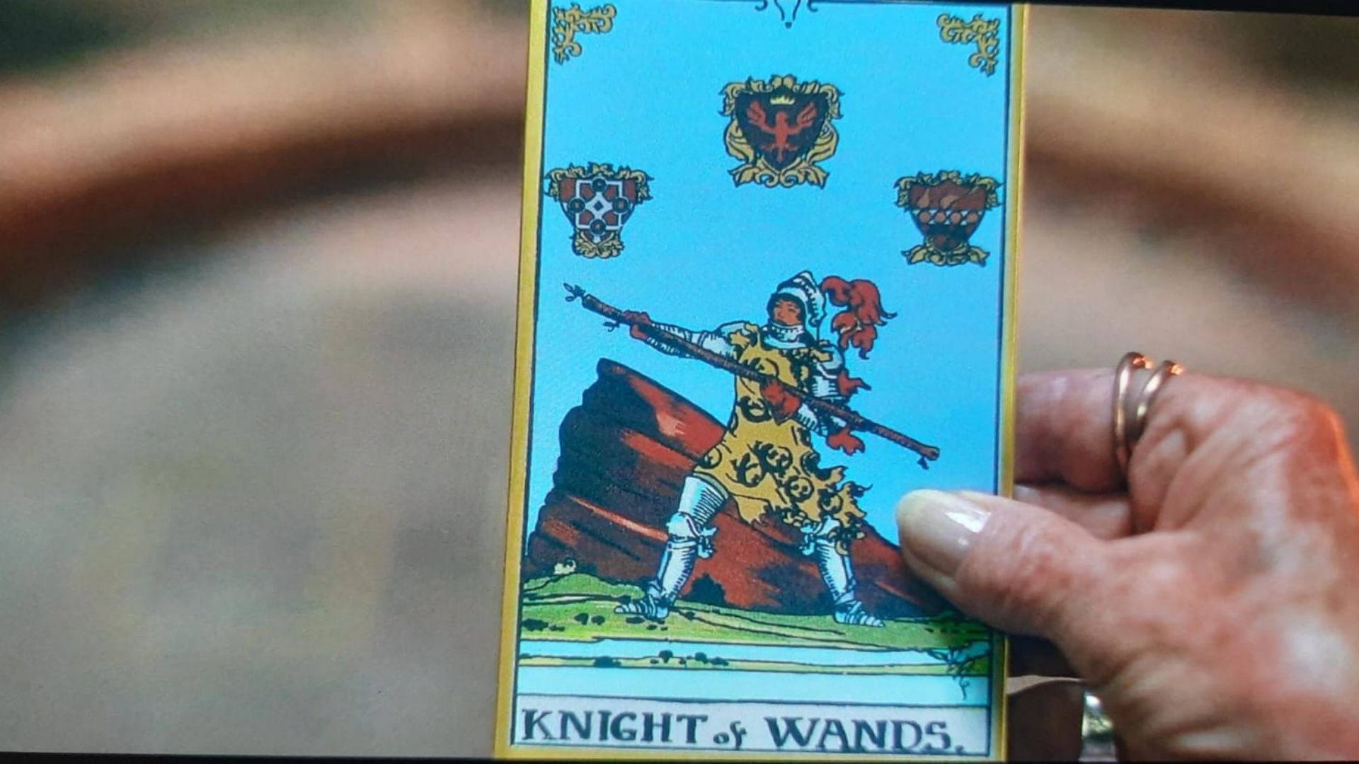 Knights of Wands (Image Source: Disney+)