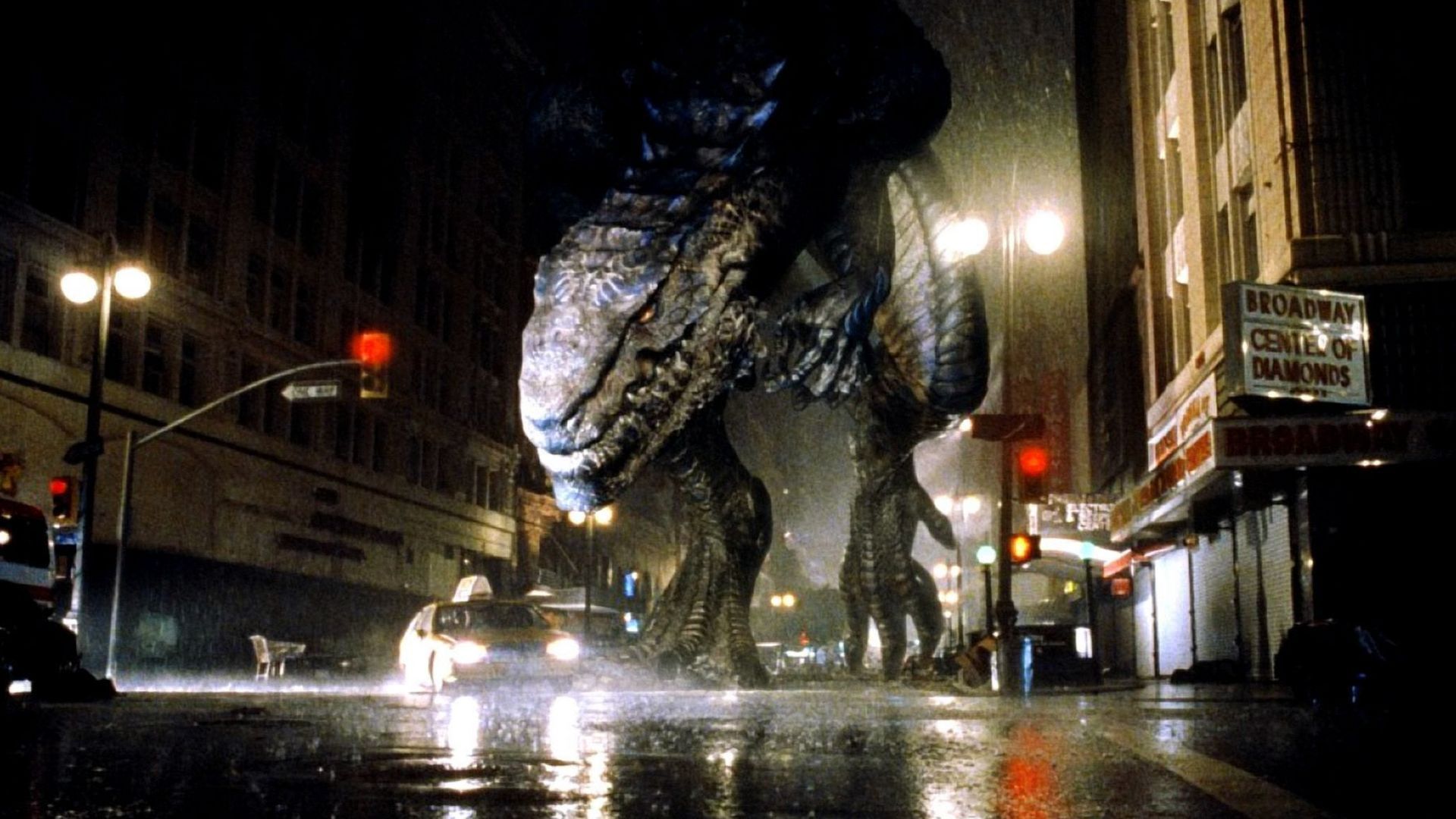 A still from Godzilla (1998) | Image Source: TriStar Pictures, Centropolis Films, Independent Pictures &amp; Fried Films